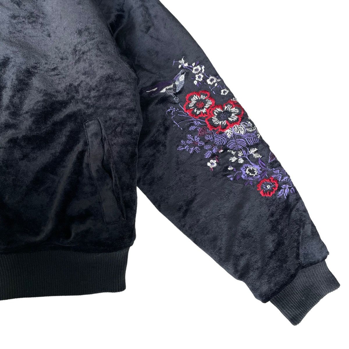 Japanese Brand Dukkah Sukajan flower design Size S / US 4 / IT 40 - 3 Thumbnail