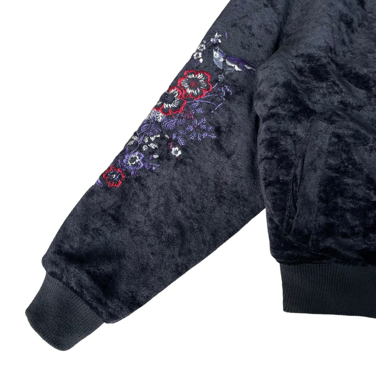 Japanese Brand Dukkah Sukajan flower design Size S / US 4 / IT 40 - 4 Thumbnail