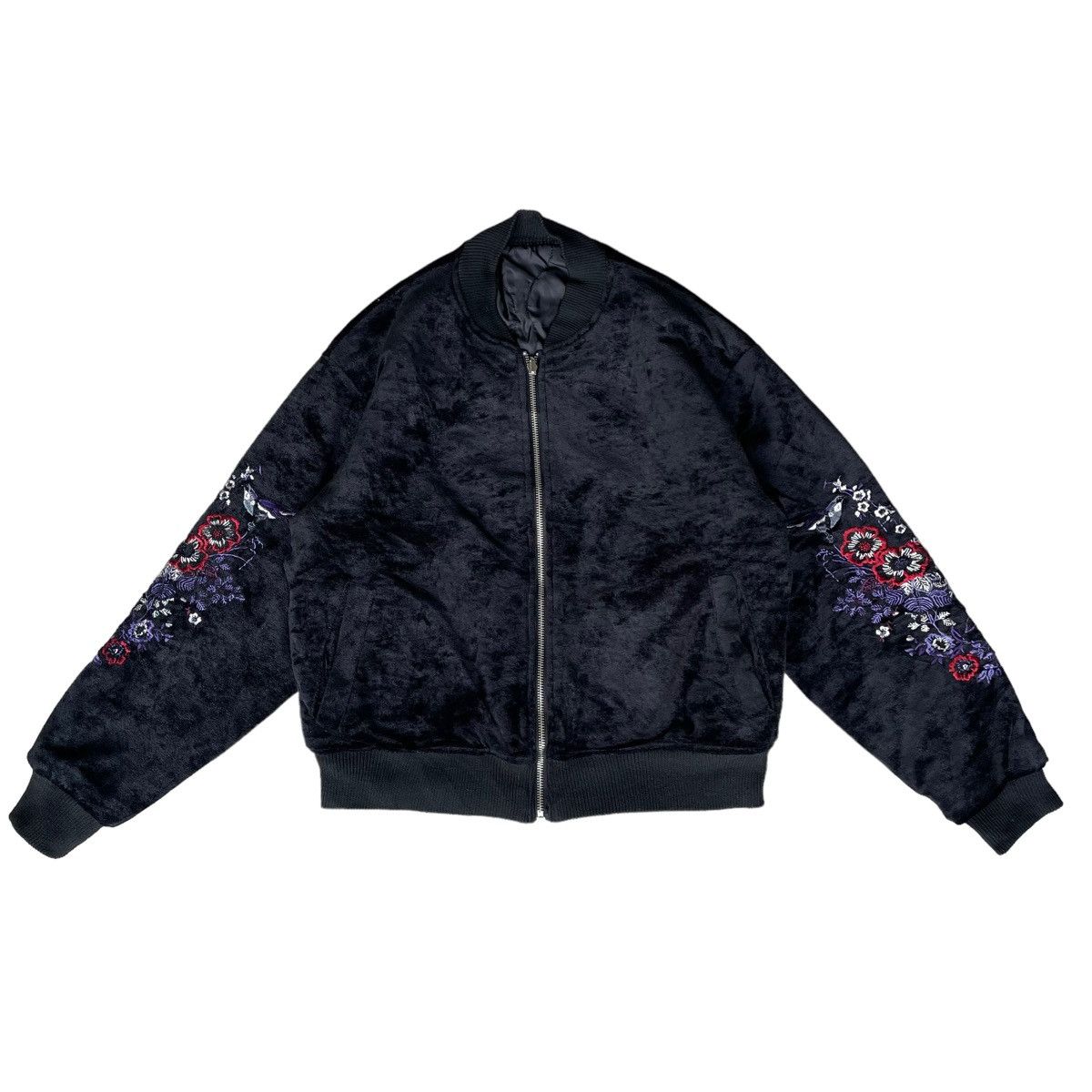 Japanese Brand Dukkah Sukajan flower design Size S / US 4 / IT 40 - 1 Thumbnail