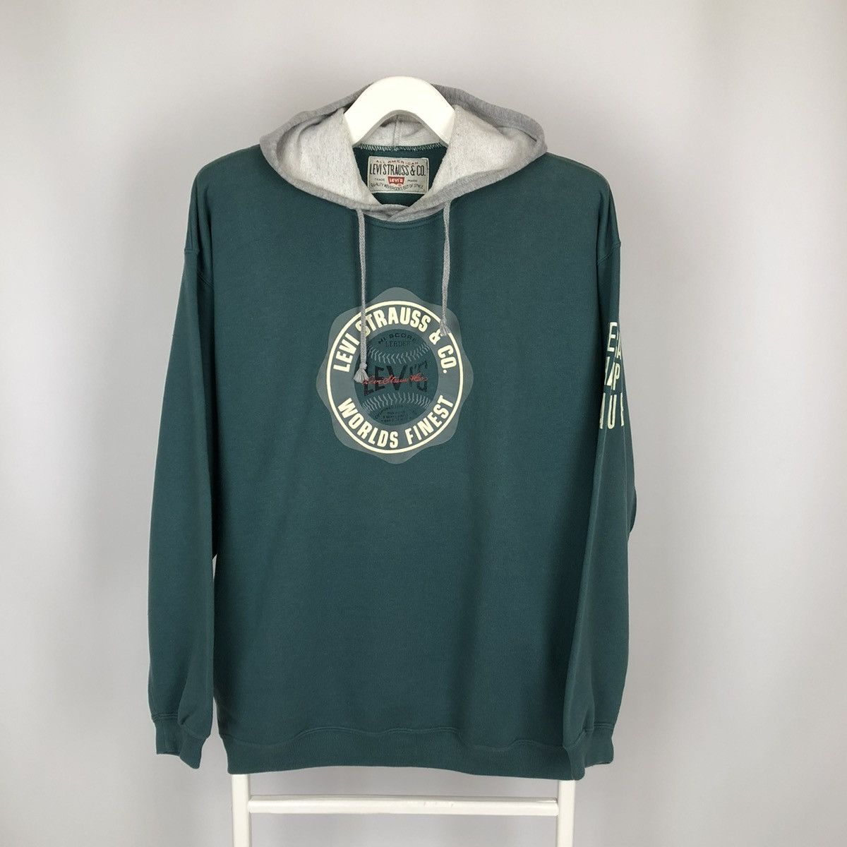 Levi's Vintage Levi's Baseball American Champ League Hoodie Size US L / EU 52-54 / 3 - 1 Thumbnail