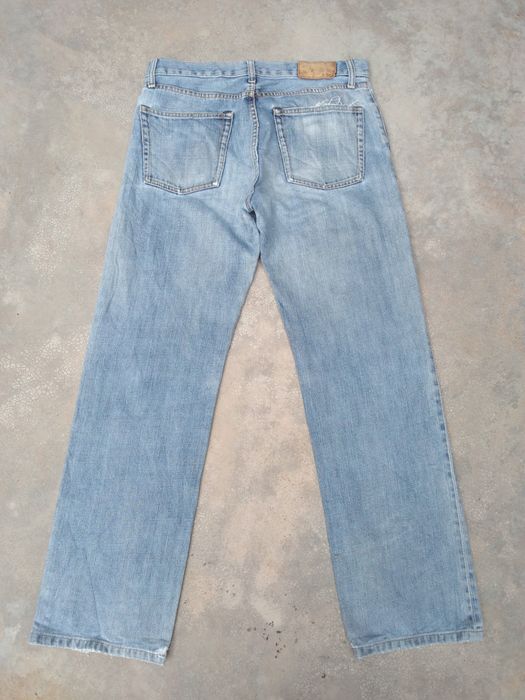 Vintage Vintage Uniqlo S-002 Faded Distressed Jeans 31x29.5 | Grailed