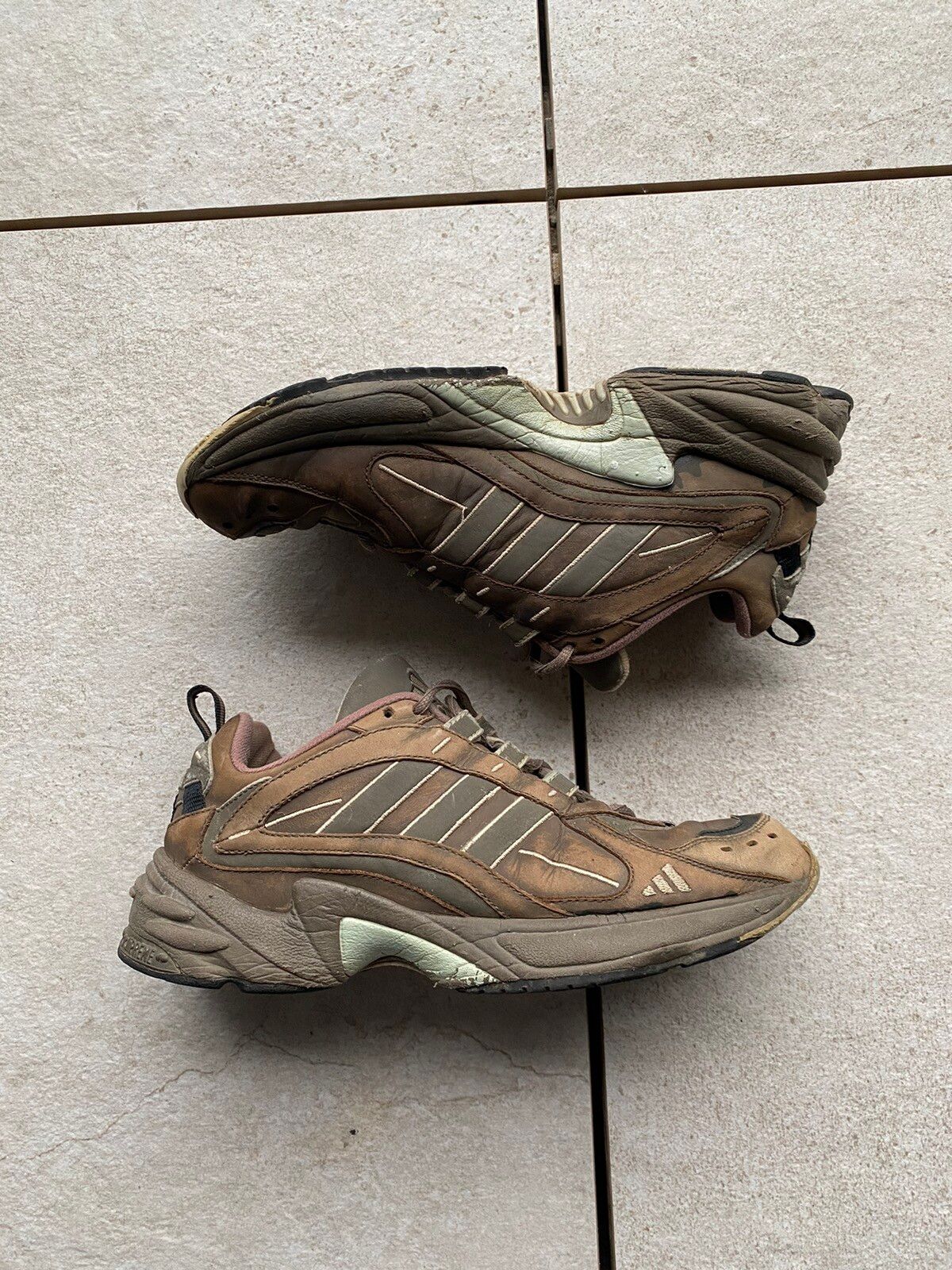Adidas 90s Vintage Archival Sample Adidas Torsion Brown sneakers 99 Size US 7 / IT 37 - 1 Preview