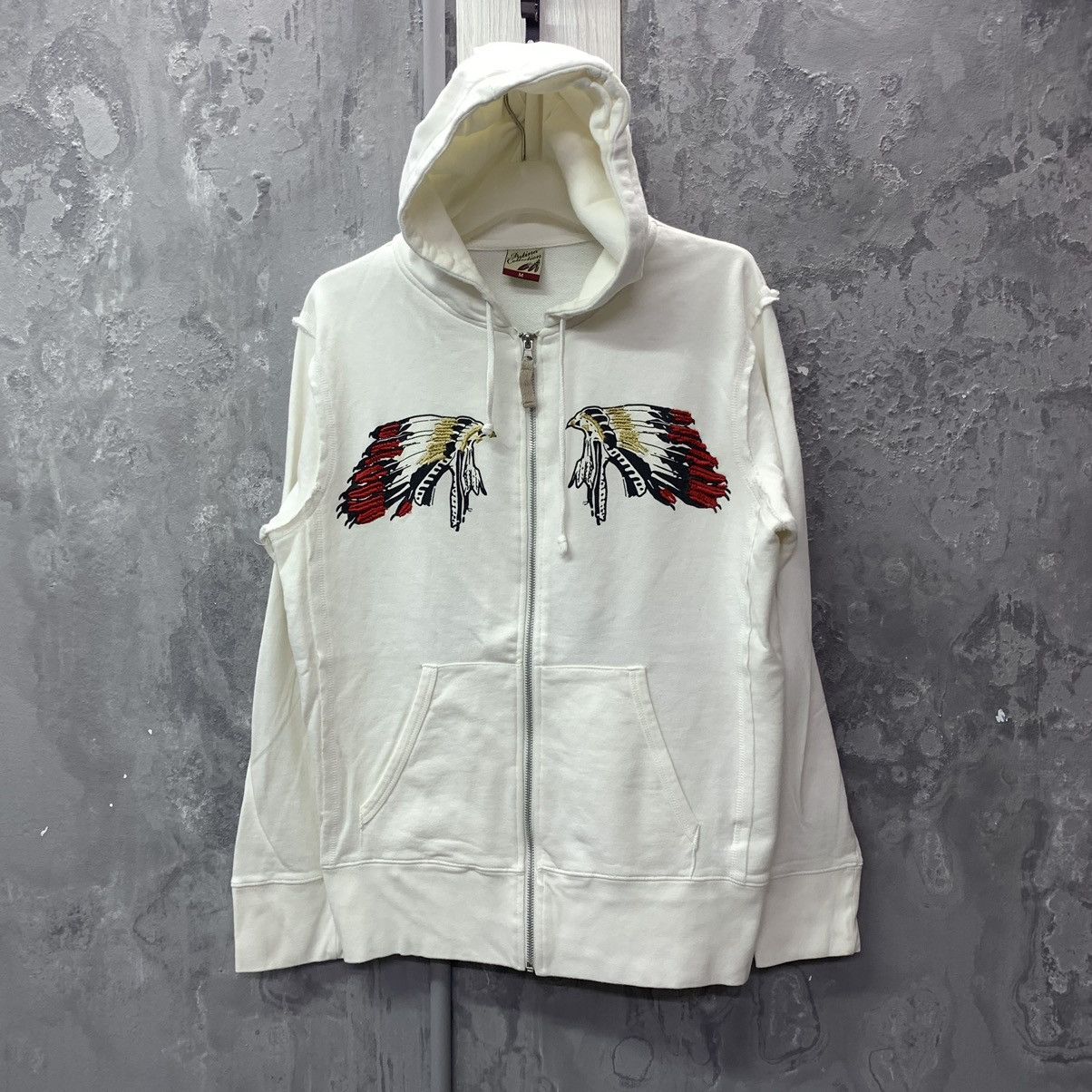 Designer Embroidered Indian patina Collection Hoodie Size US M / EU 48-50 / 2 - 2 Thumbnail
