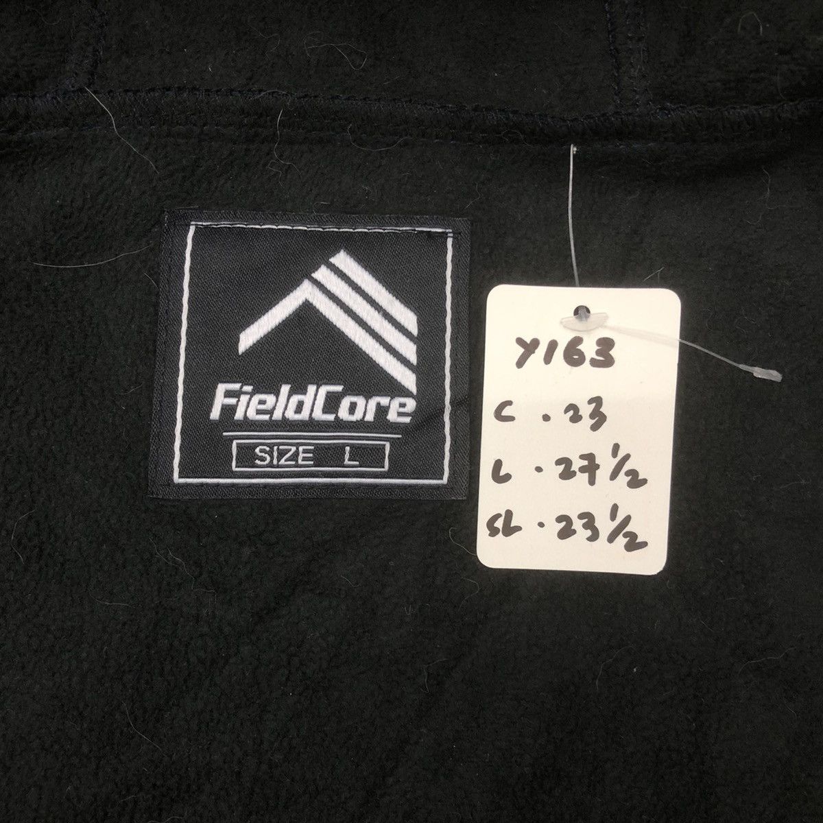 Japanese Brand Y163. JAPAN FIELDCORE FLEECE TECH HOODIE JACKET Size US L / EU 52-54 / 3 - 10 Thumbnail