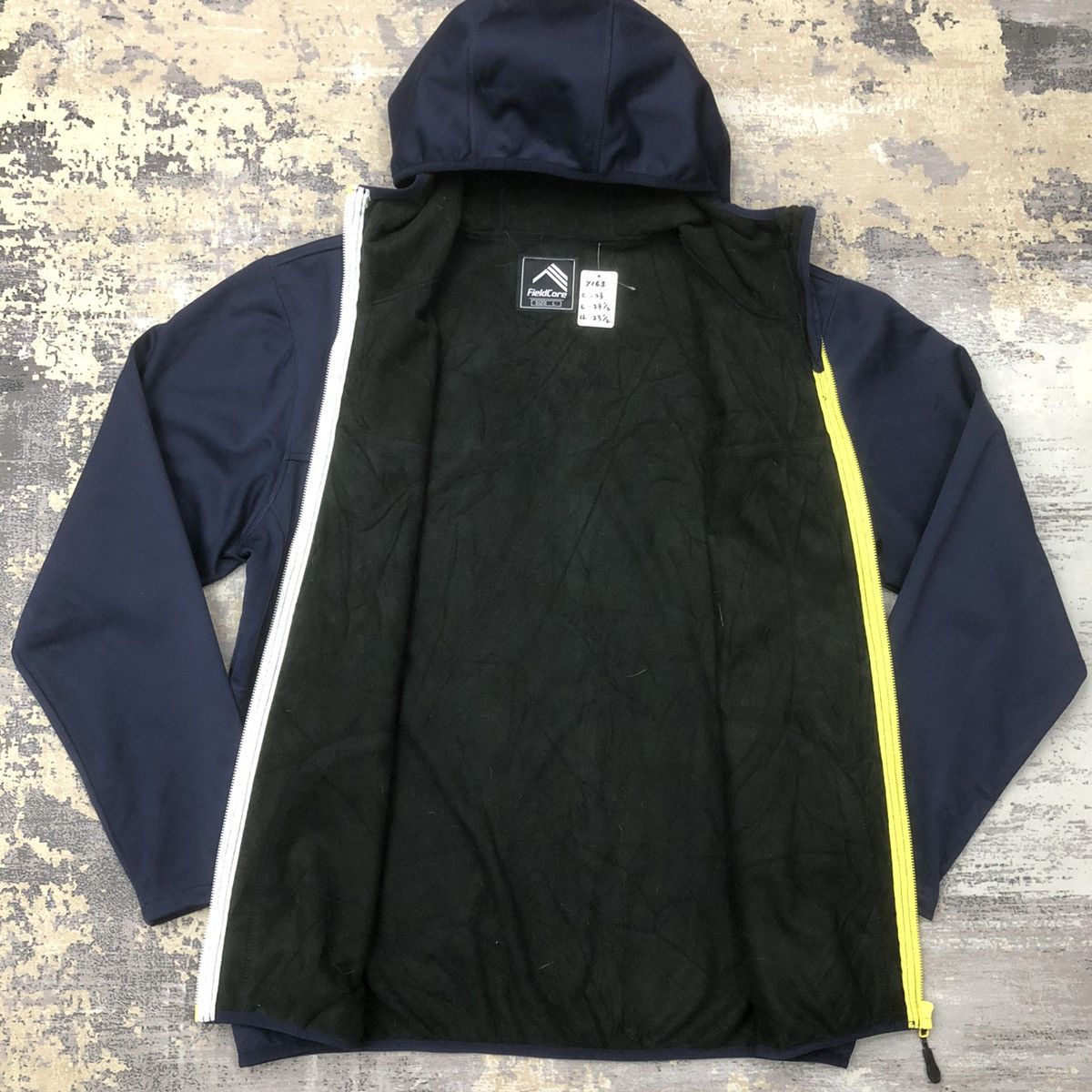 Japanese Brand Y163. JAPAN FIELDCORE FLEECE TECH HOODIE JACKET Size US L / EU 52-54 / 3 - 5 Thumbnail