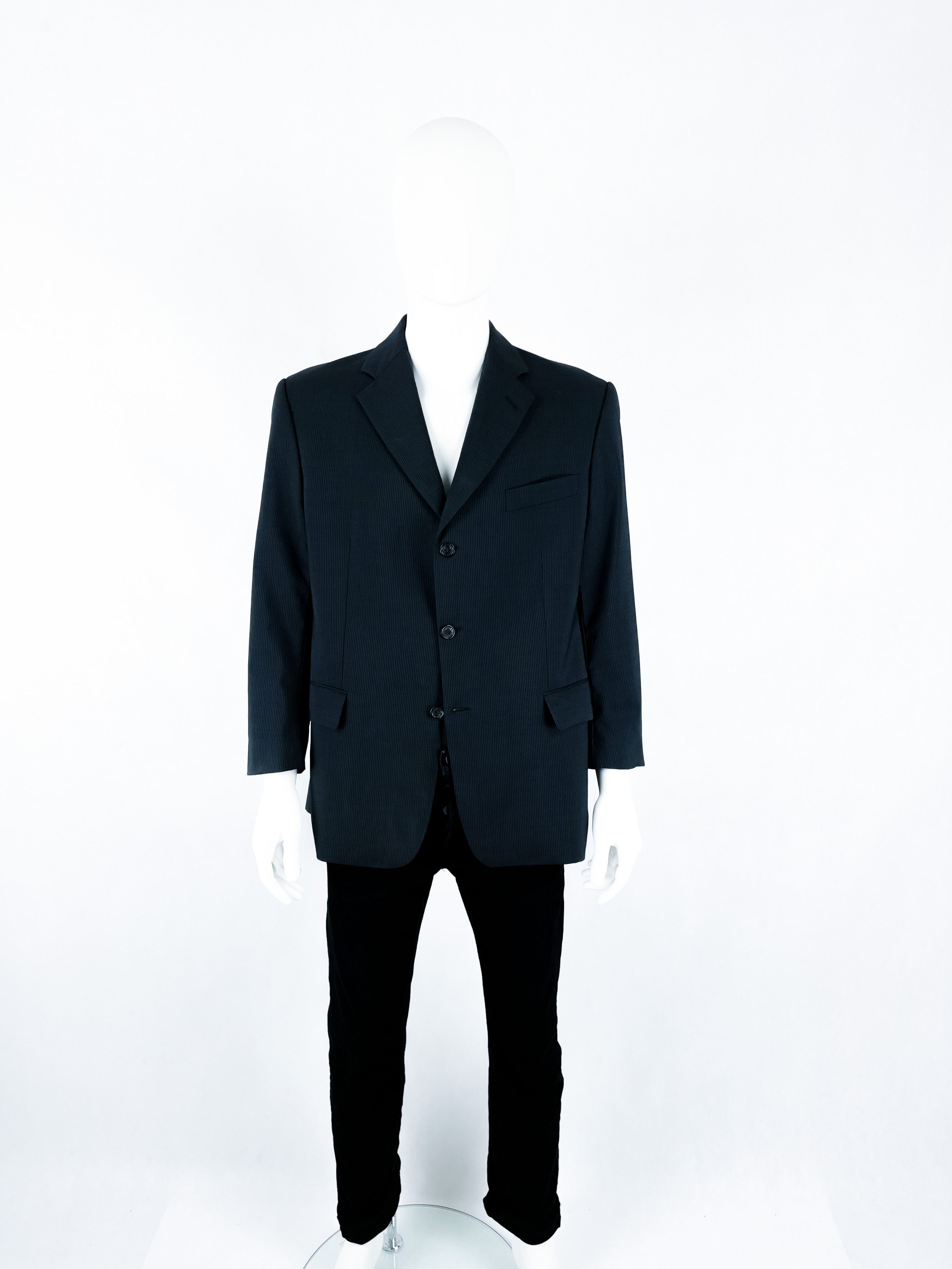 Karl Lagerfeld Karl Lagerfeld wool blazer jacket Size 48R - 2 Thumbnail
