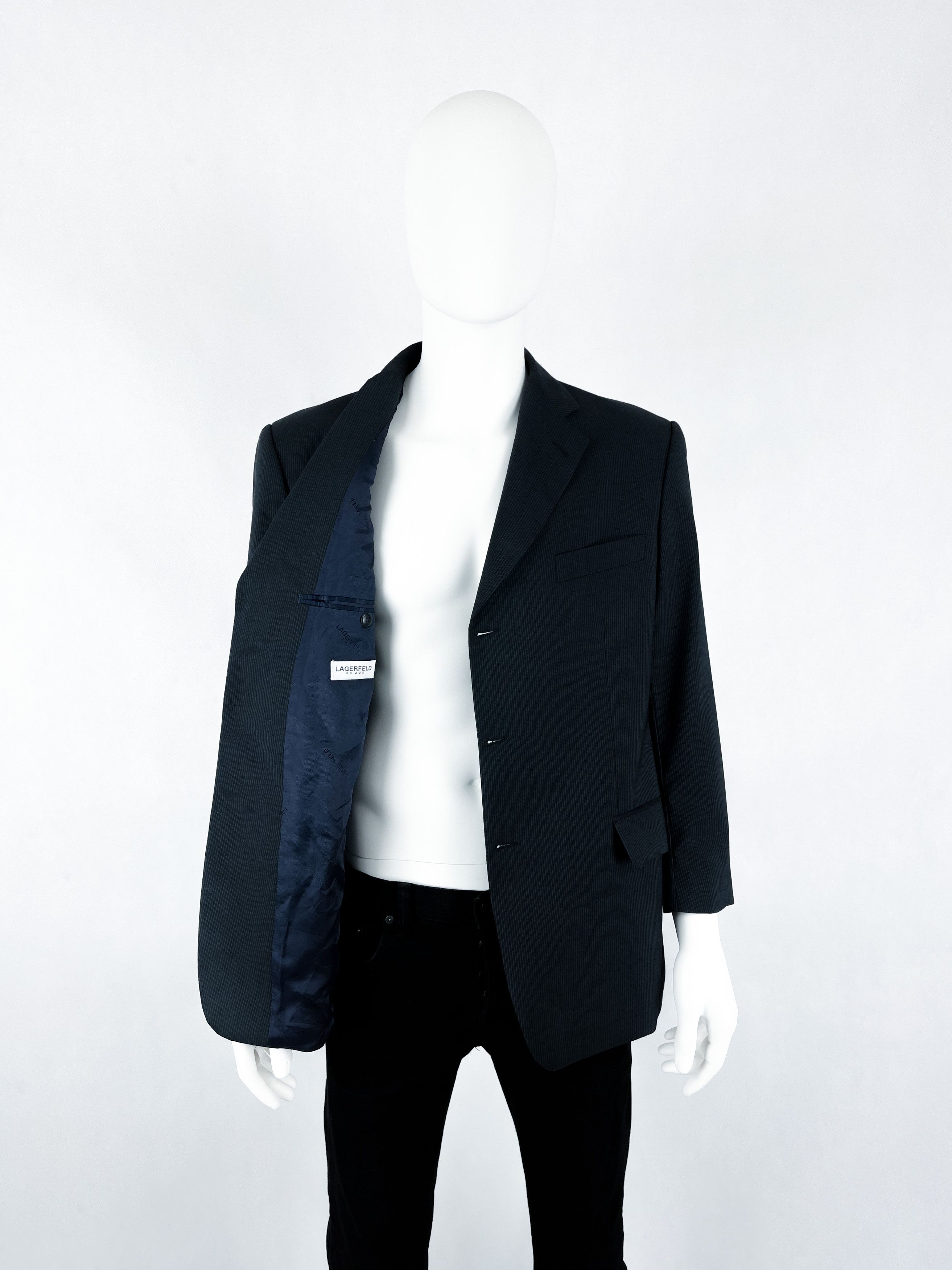 Karl Lagerfeld Karl Lagerfeld wool blazer jacket Size 48R - 1 Thumbnail