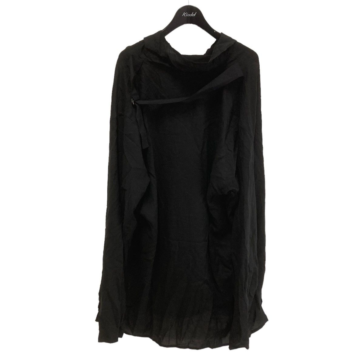 YOHJI YAMAMOTO pour homme tencelone draped blouse