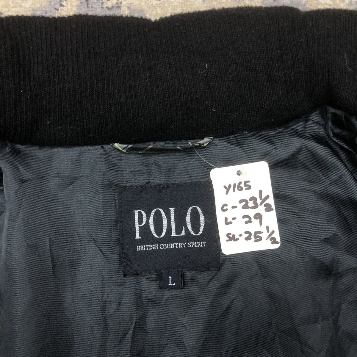 Polo Ralph Lauren Y165. POLO BRITISH COUNTRY SPIRIT PUFFER JACKET Size US L / EU 52-54 / 3 - 12 Thumbnail