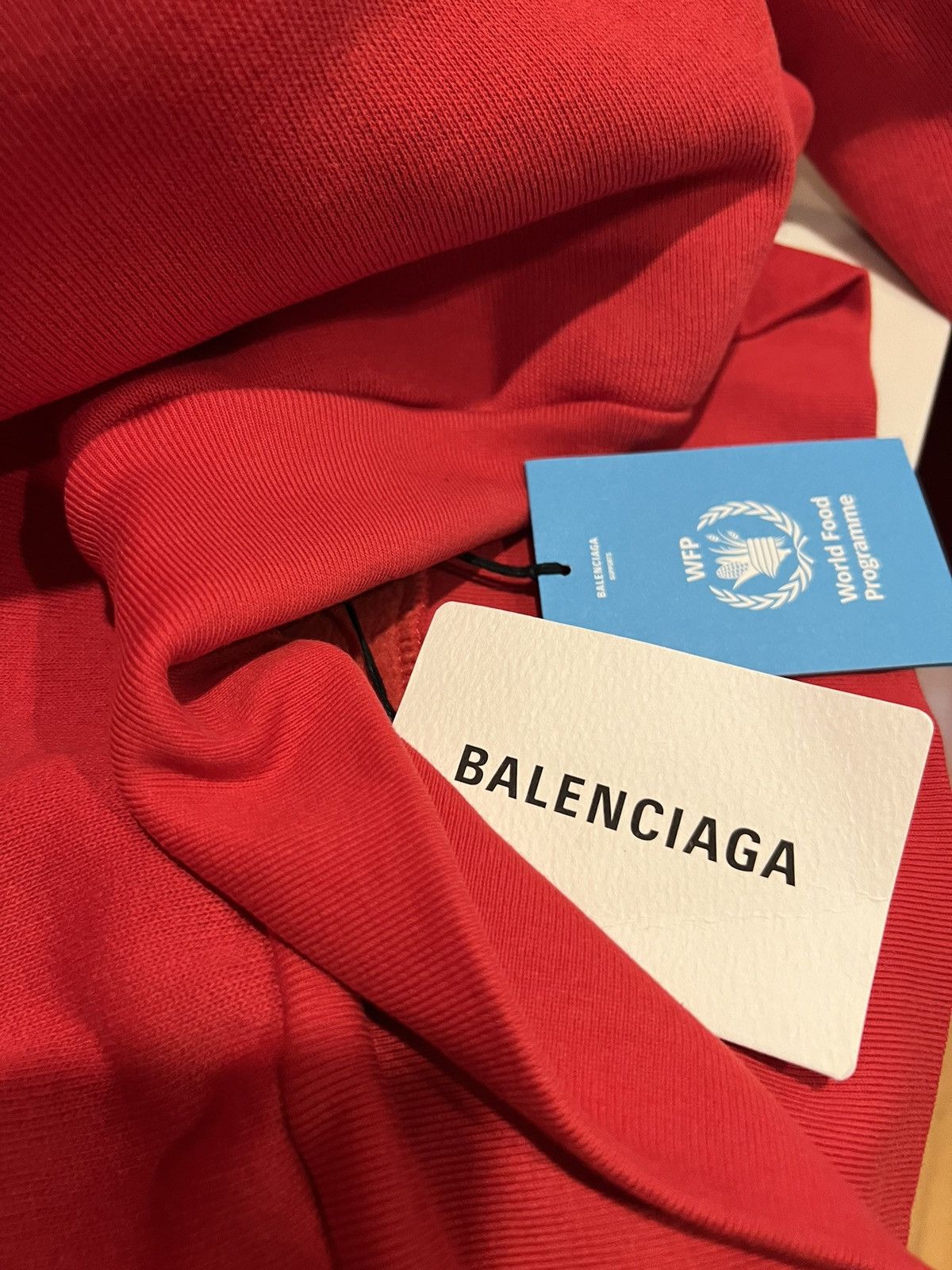 Balenciaga Balenciaga World Food Programme Hoodie Size US S / EU 44-46 / 1 - 5 Thumbnail