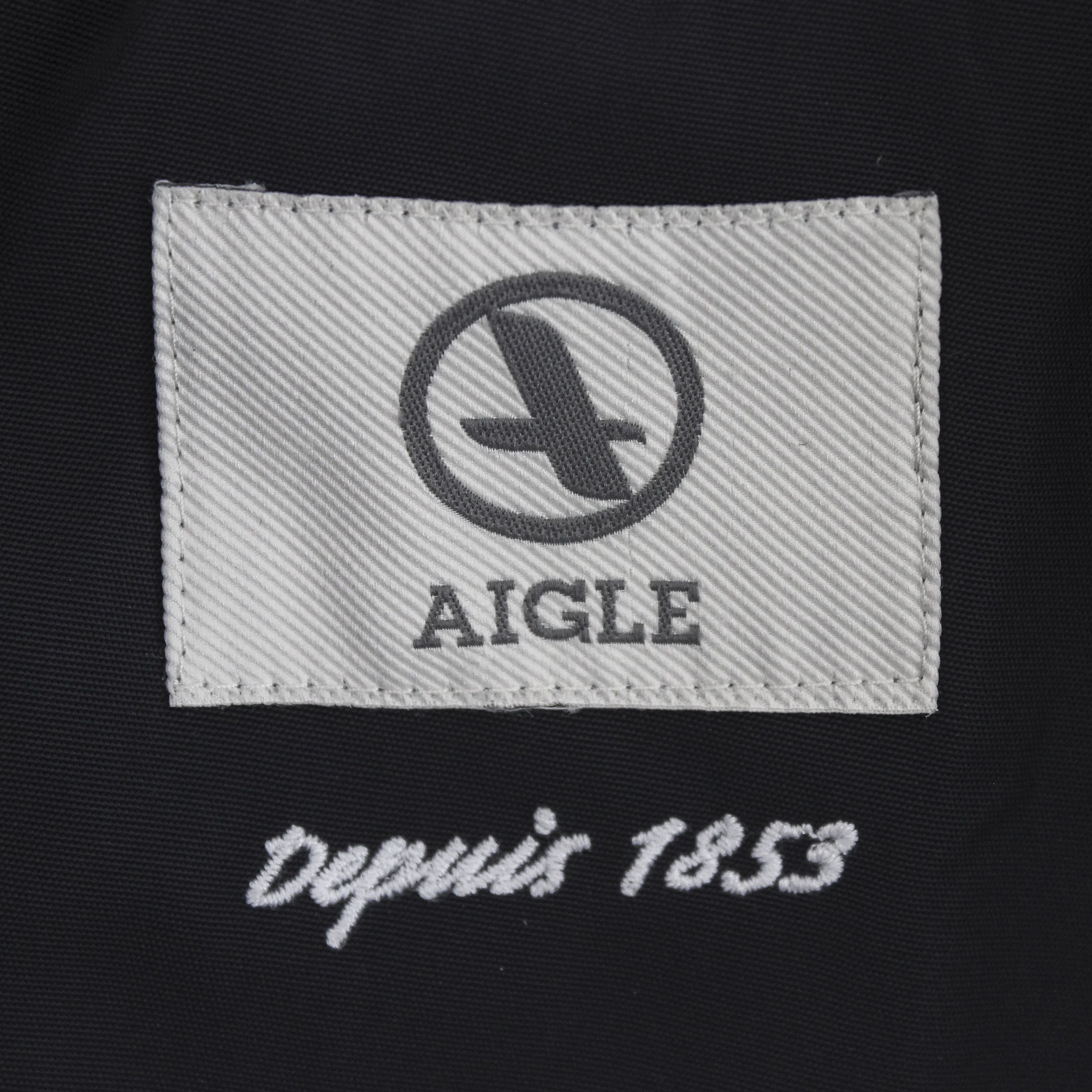 Aigle FOURWINDS Jacket Over Coat Hidden Hood Parka Winter Navy Zip Size M / US 6-8 / IT 42-44 - 7 Thumbnail
