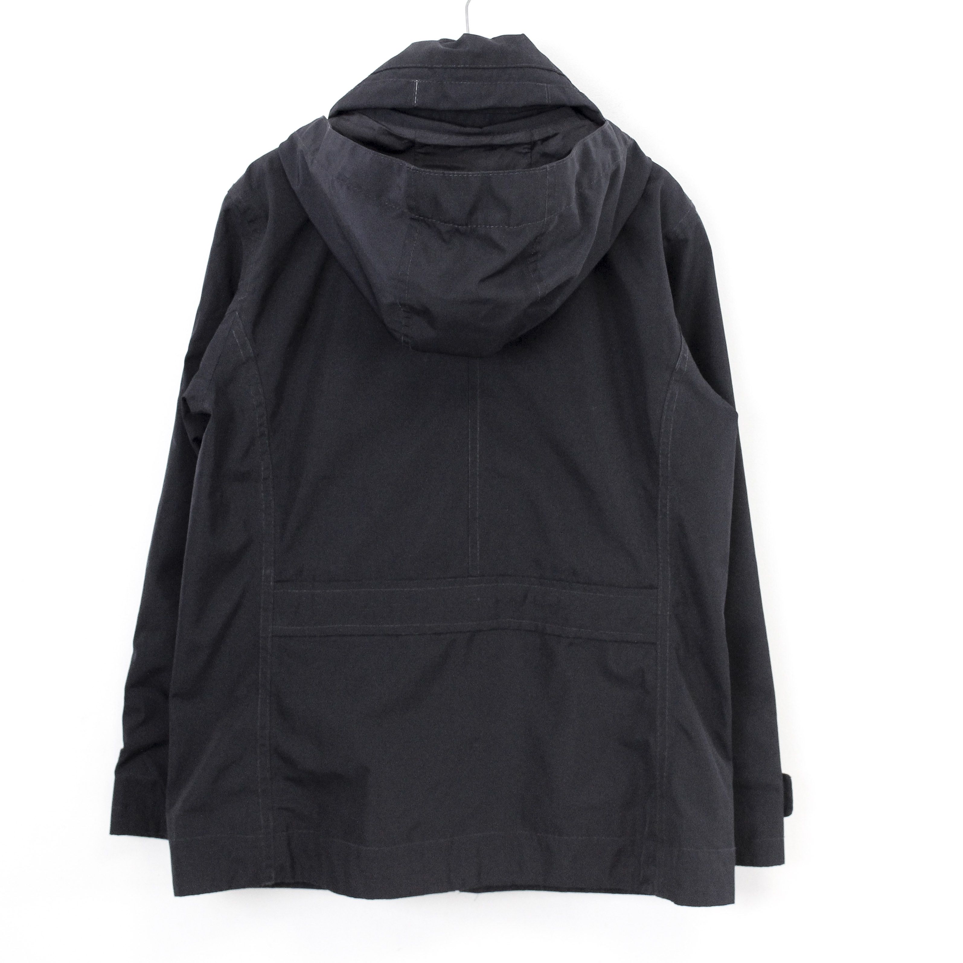 Aigle FOURWINDS Jacket Over Coat Hidden Hood Parka Winter Navy Zip Size M / US 6-8 / IT 42-44 - 6 Thumbnail