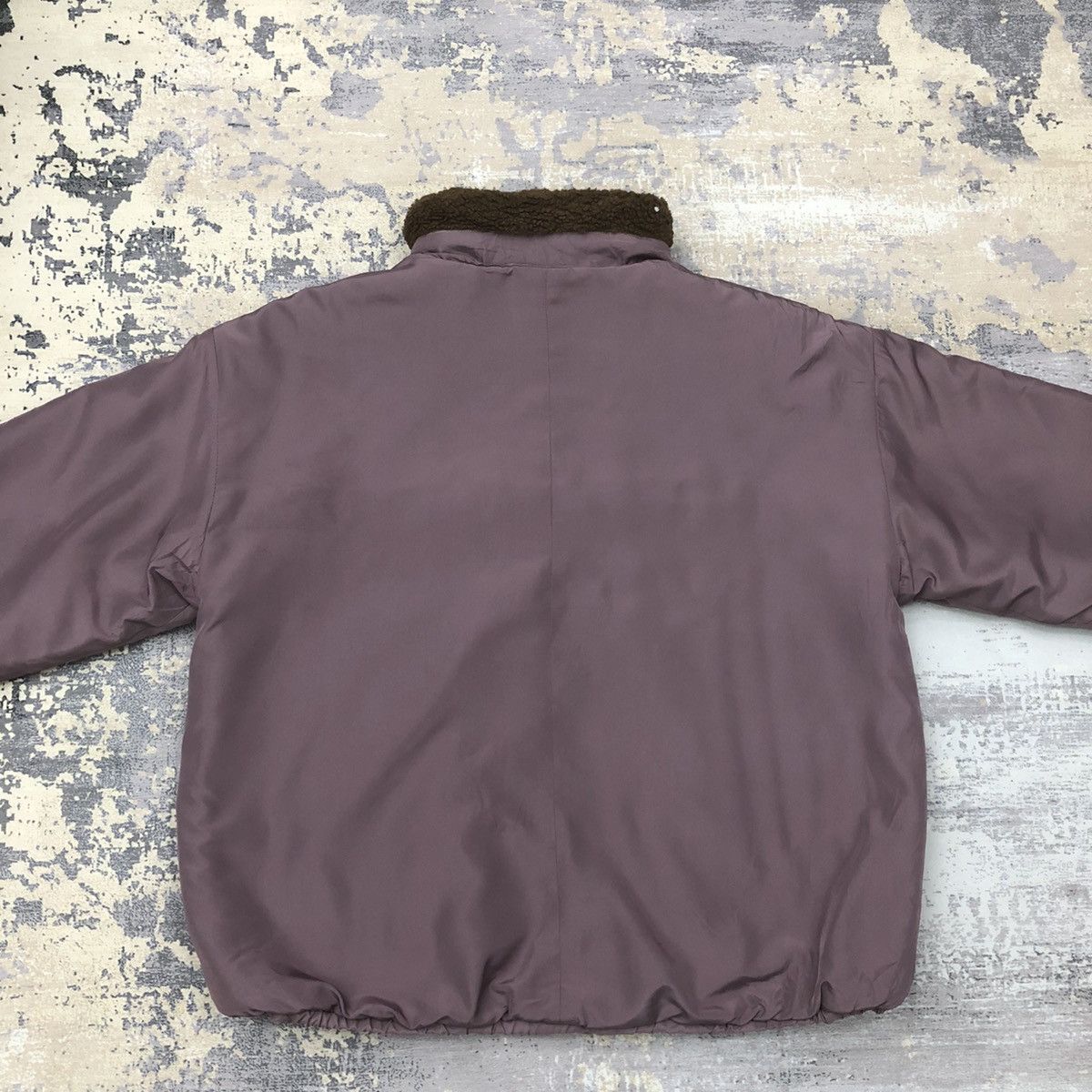 Y168. JAPAN GROVE FLEECE REVERSIBLE JACKET