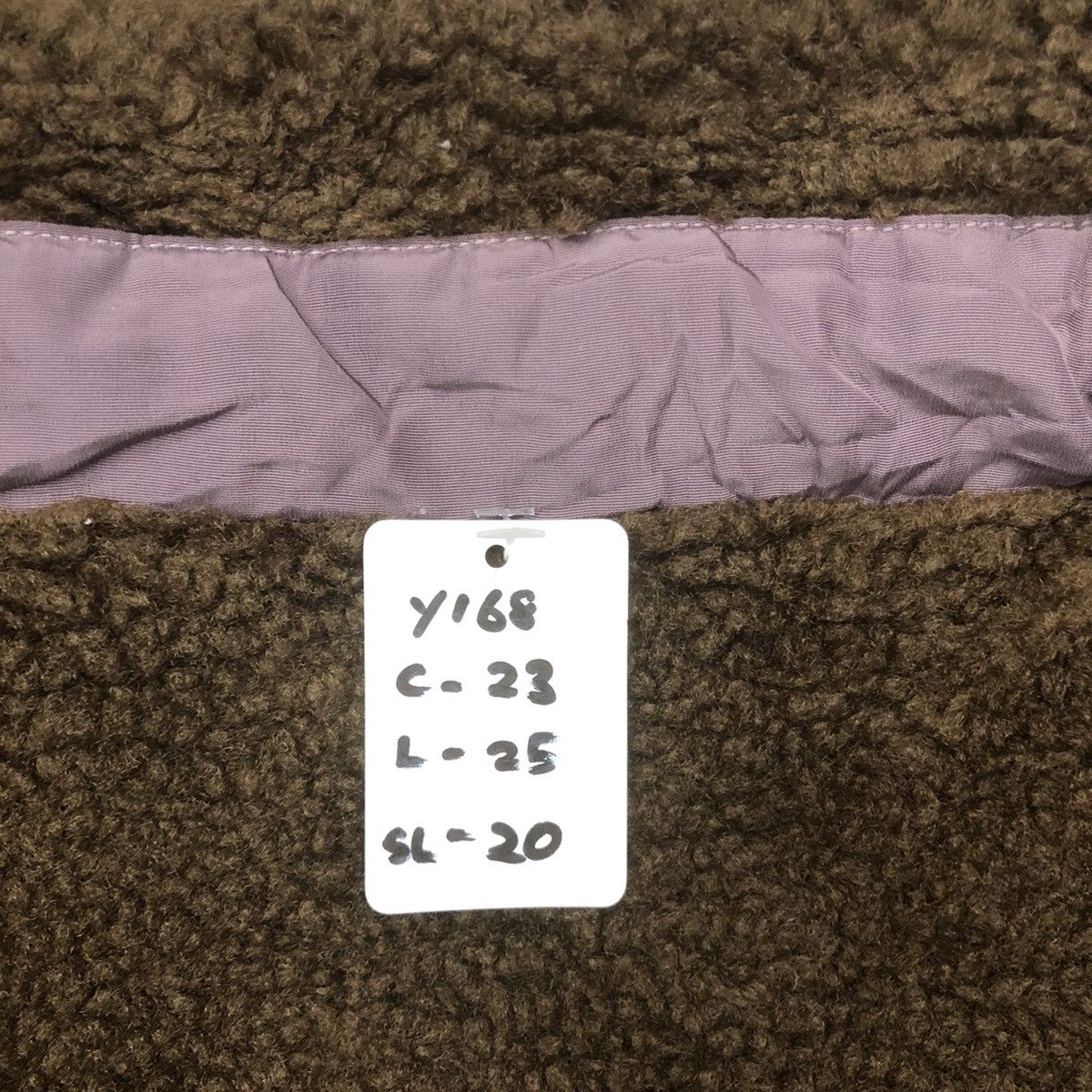 Y168. JAPAN GROVE FLEECE REVERSIBLE JACKET