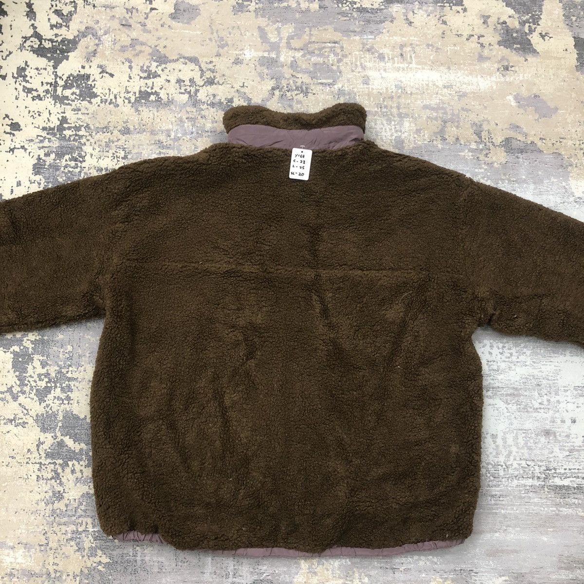 Y168. JAPAN GROVE FLEECE REVERSIBLE JACKET