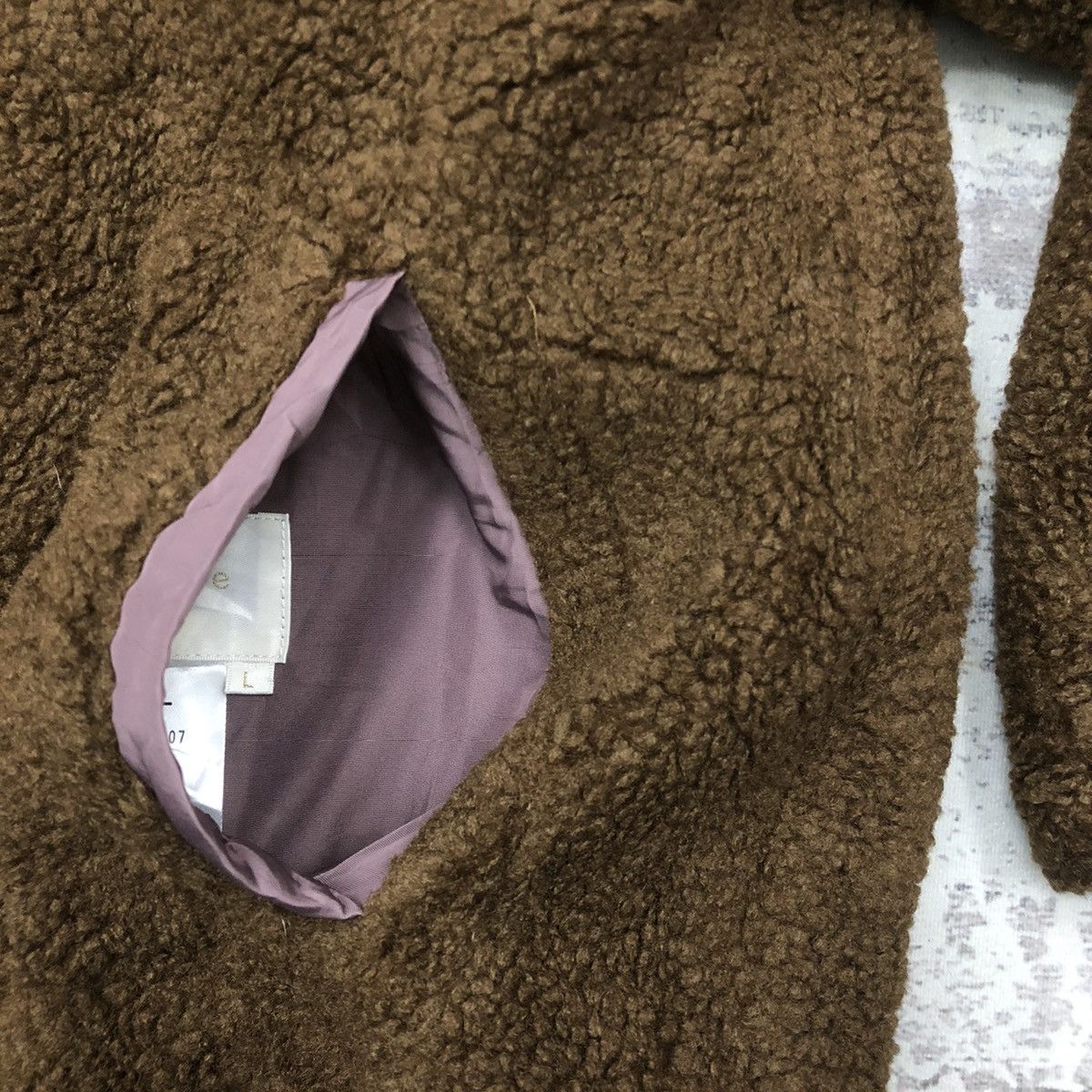 Y168. JAPAN GROVE FLEECE REVERSIBLE JACKET