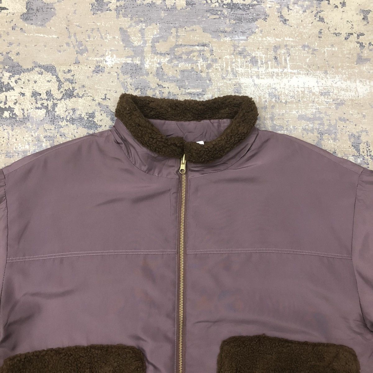 Y168. JAPAN GROVE FLEECE REVERSIBLE JACKET