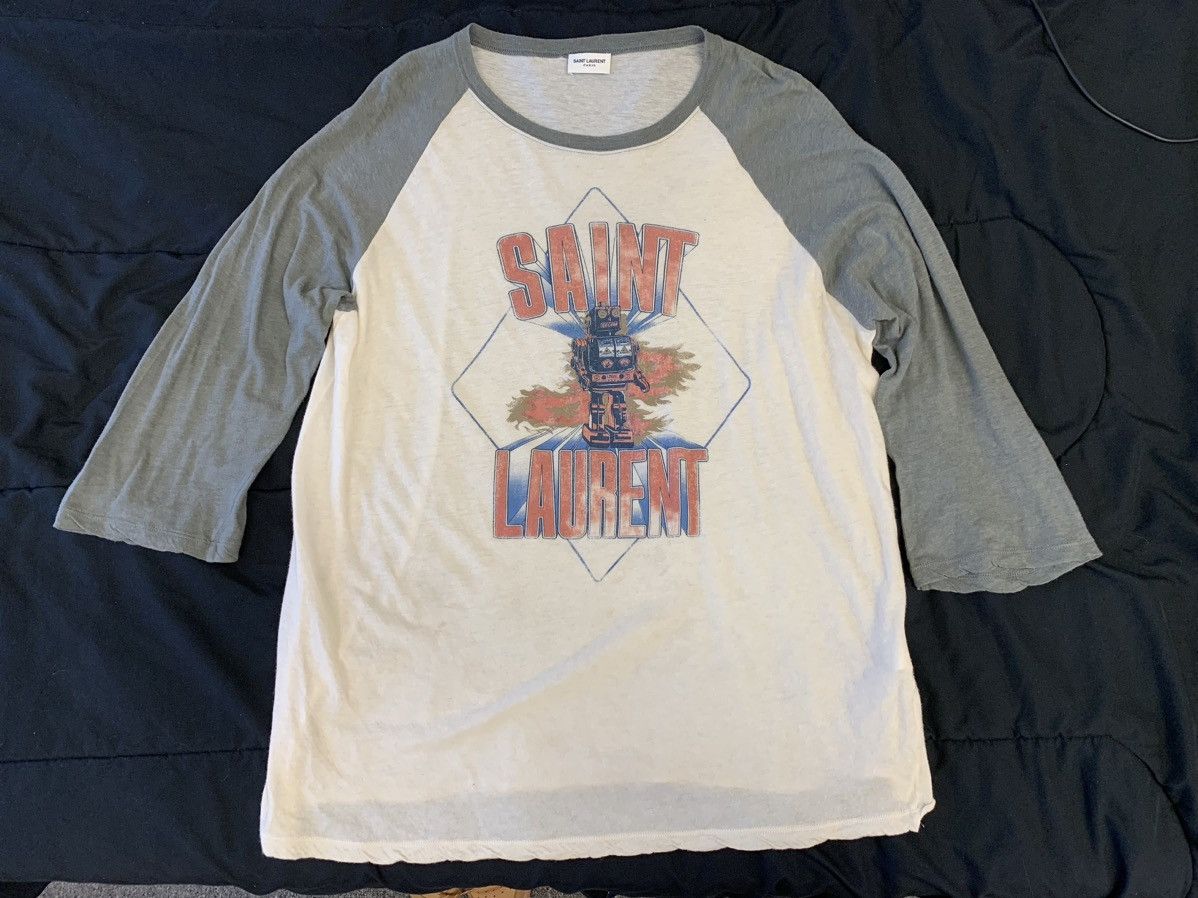 【稀少】 SAINT LAURENT スウェット トレーナーロボット 稀少】 SAINT LAURENT スウェット トレーナーロボット 希少】YSL