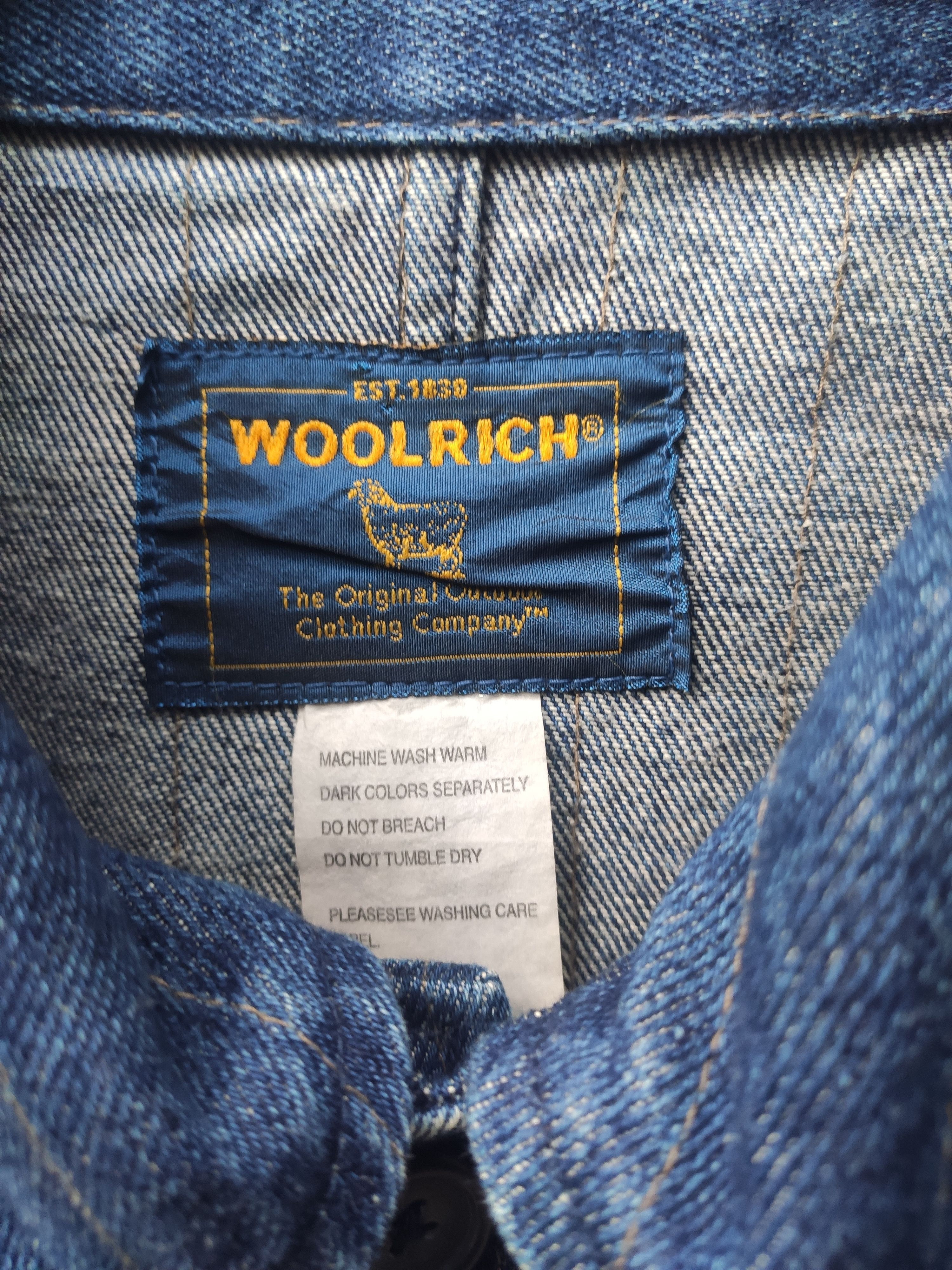 Woolrich Woolen Mills Vintage Woolrich jacket parkas denime Size US L / EU 52-54 / 3 - 7 Thumbnail