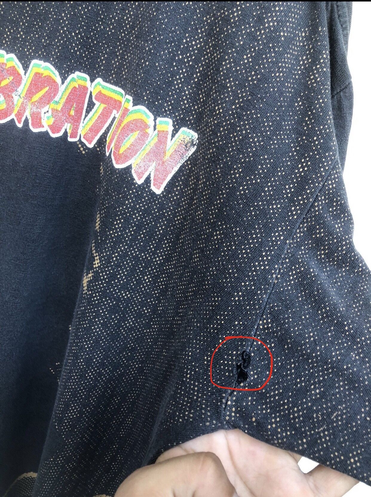 Bob Marley × Rap Tees × Vintage LastDrop🔥Rare🔥VtgBob Marley Rastaman Vibration Sun Faded Tee Size US XL / EU 56 / 4 - 6 Thumbnail