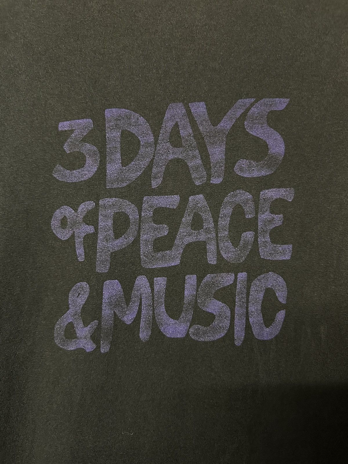 Band Tees × Vintage Vintage 90s Woodstock Festival Sun Faded Tee Size US L / EU 52-54 / 3 - 9 Thumbnail
