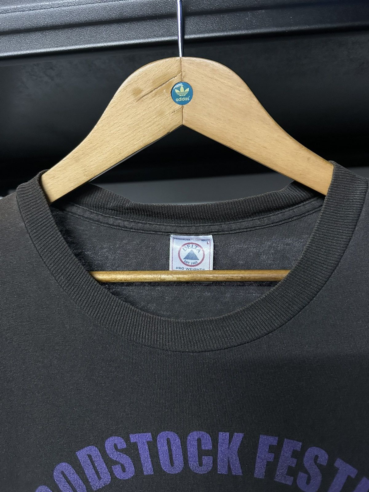 Band Tees × Vintage Vintage 90s Woodstock Festival Sun Faded Tee Size US L / EU 52-54 / 3 - 4 Thumbnail