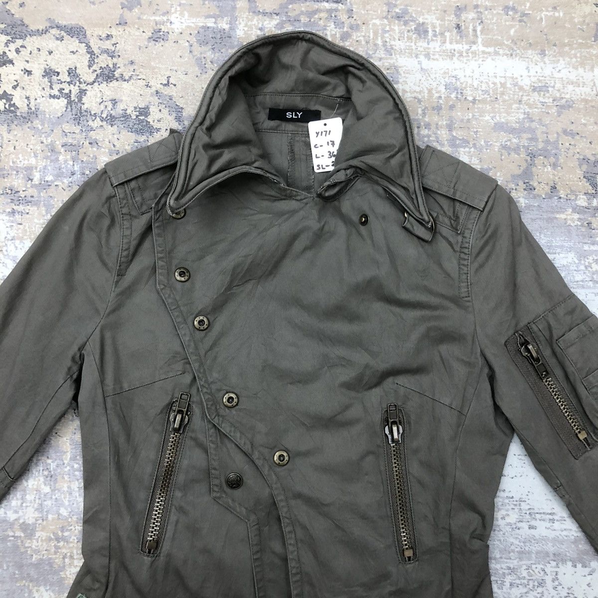 Japanese Brand × Sly Guild Y171. SLY JAPAN DESIGNER PUNK PARKA JACKET Size S / US 4 / IT 40 - 4 Thumbnail
