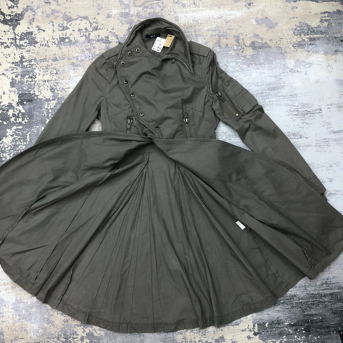 Japanese Brand × Sly Guild Y171. SLY JAPAN DESIGNER PUNK PARKA JACKET Size S / US 4 / IT 40 - 5 Thumbnail