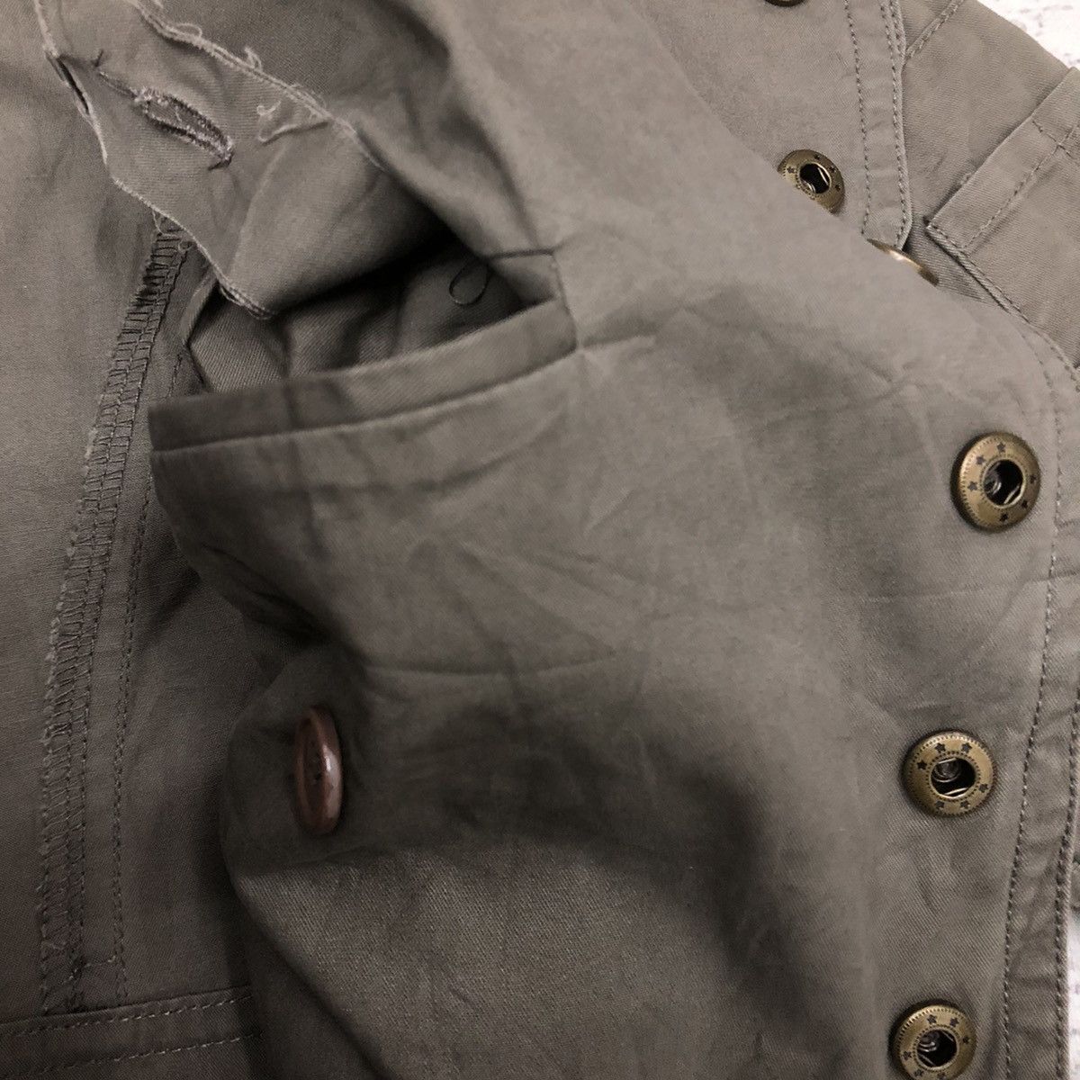 Japanese Brand × Sly Guild Y171. SLY JAPAN DESIGNER PUNK PARKA JACKET Size S / US 4 / IT 40 - 11 Thumbnail