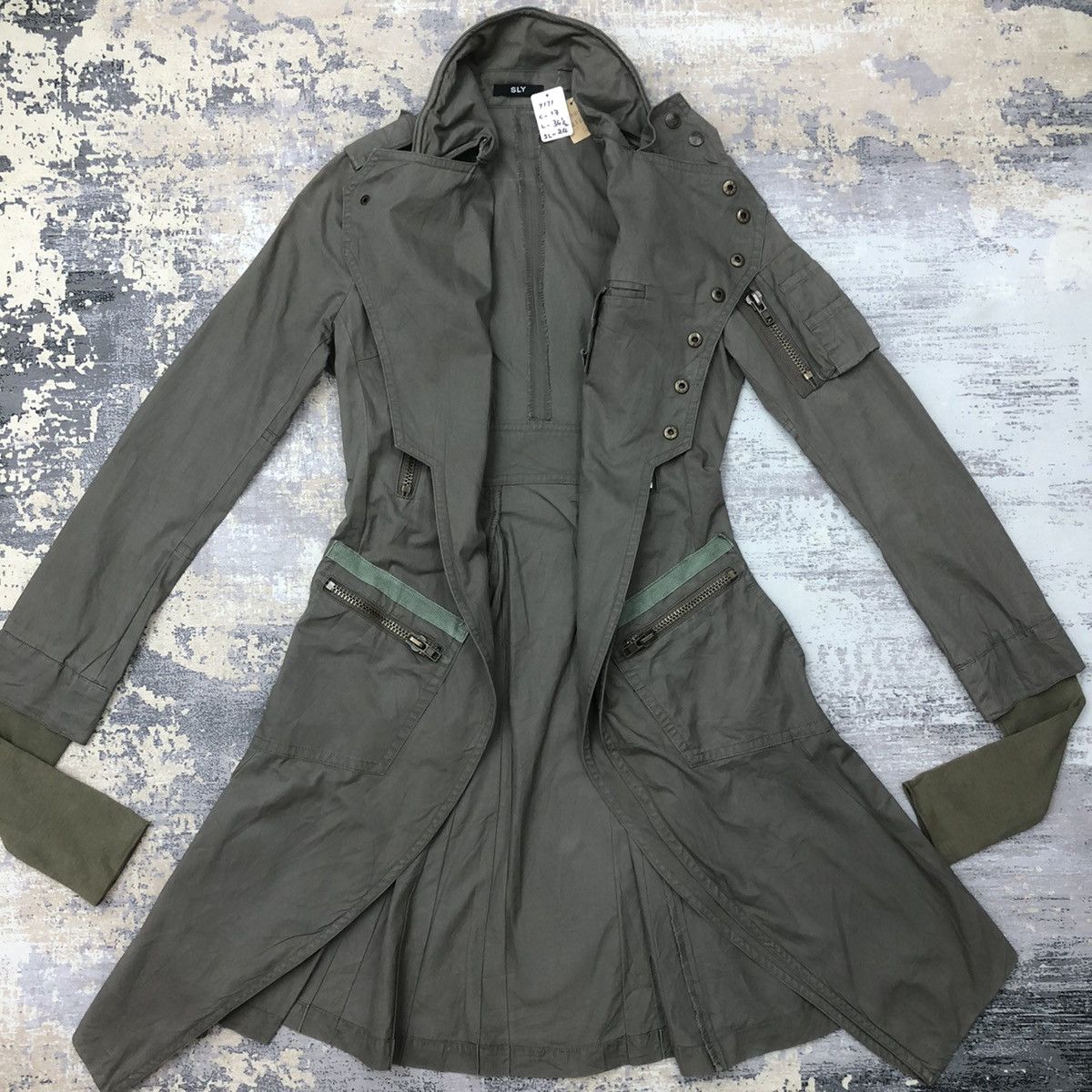 Japanese Brand × Sly Guild Y171. SLY JAPAN DESIGNER PUNK PARKA JACKET Size S / US 4 / IT 40 - 2 Thumbnail
