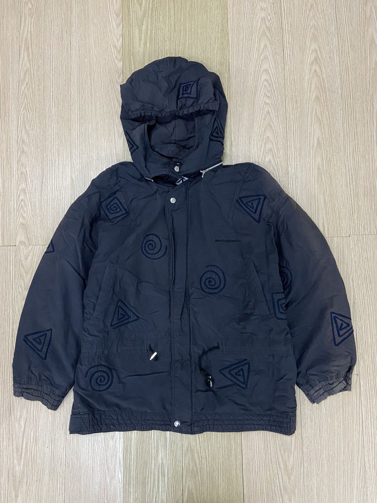 Vintage 90s Hai Sporting Gear By Issey Miyake Monogram Quilted Jacket Size L main image 0