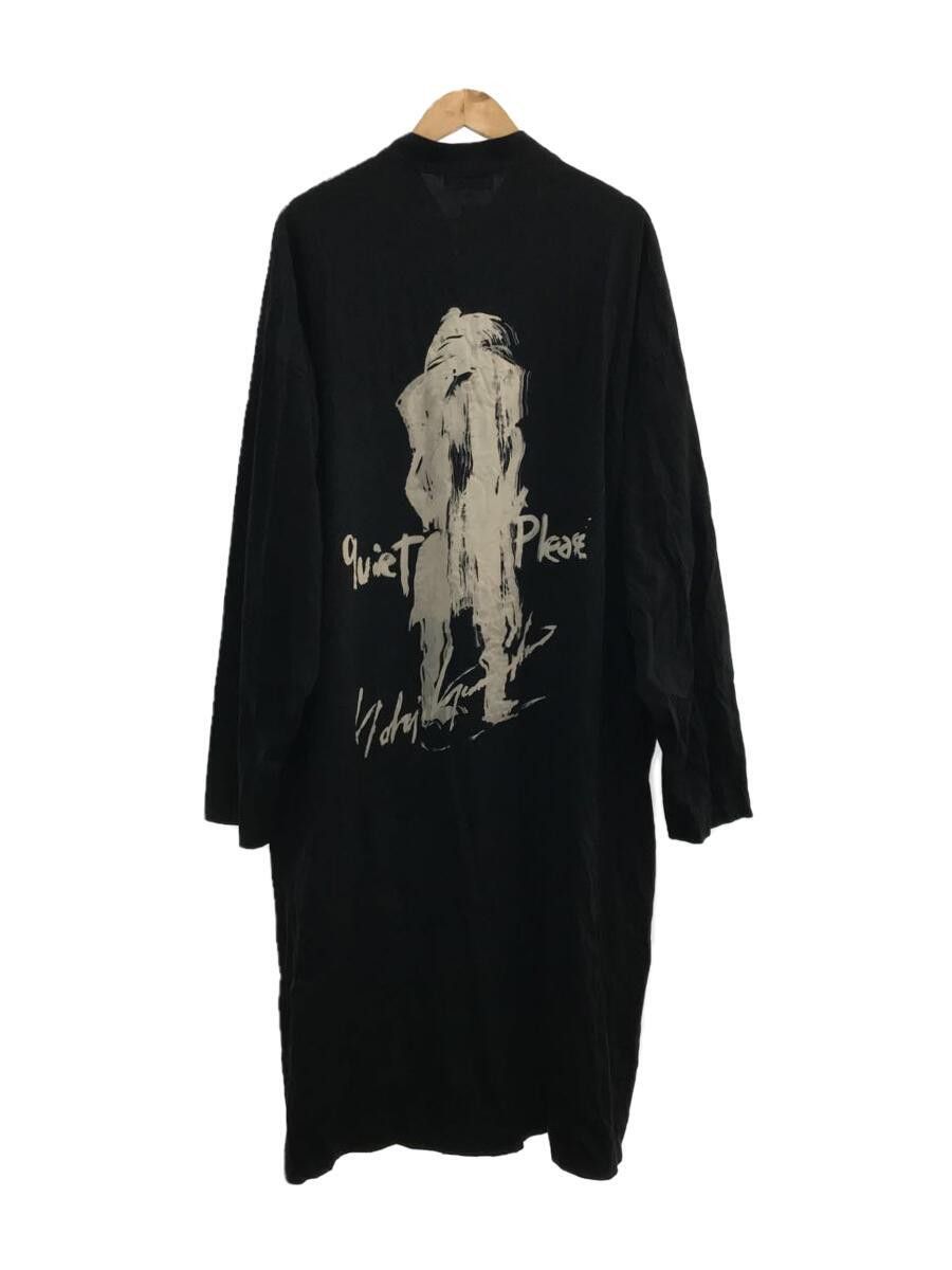 yohji yamamoto POUR HOMME Quiet Please Cotton Long Shirts