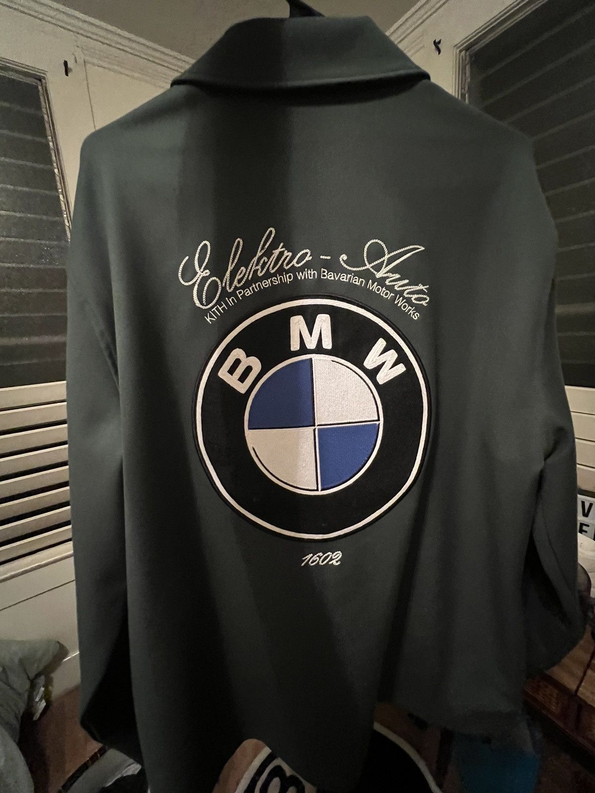 Bmw × Kith Kith x BMW Double Knit Coaches Jacket Vitality Bmw × Kith Kith x BMW Double Knit Coaches Jacket Vitality