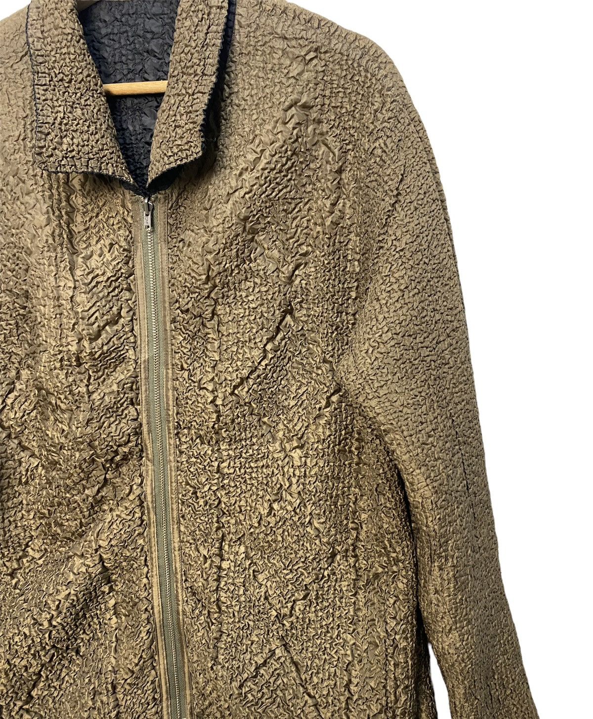 Japanese Brand REVERSIBLE JACKET STRECH PLEAT PLEASE DESIGN JACKET Size US M / EU 48-50 / 2 - 6 Thumbnail