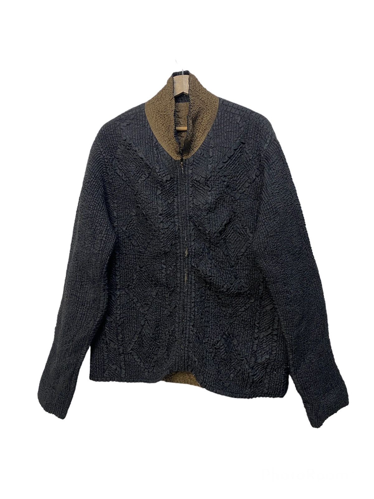 REVERSIBLE JACKET STRECH PLEAT PLEASE DESIGN JACKET