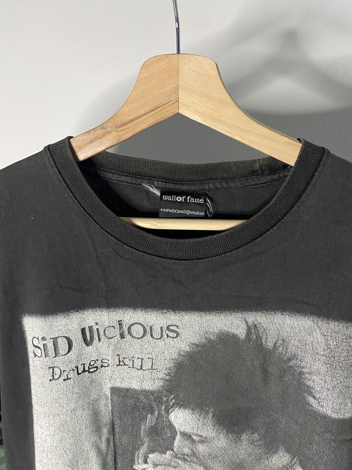 Band Tees × Vintage VINTAGE SID VICIOUS DRUGS KILL X BAND TEES😊😊❤️ Size US M / EU 48-50 / 2 - 4 Thumbnail