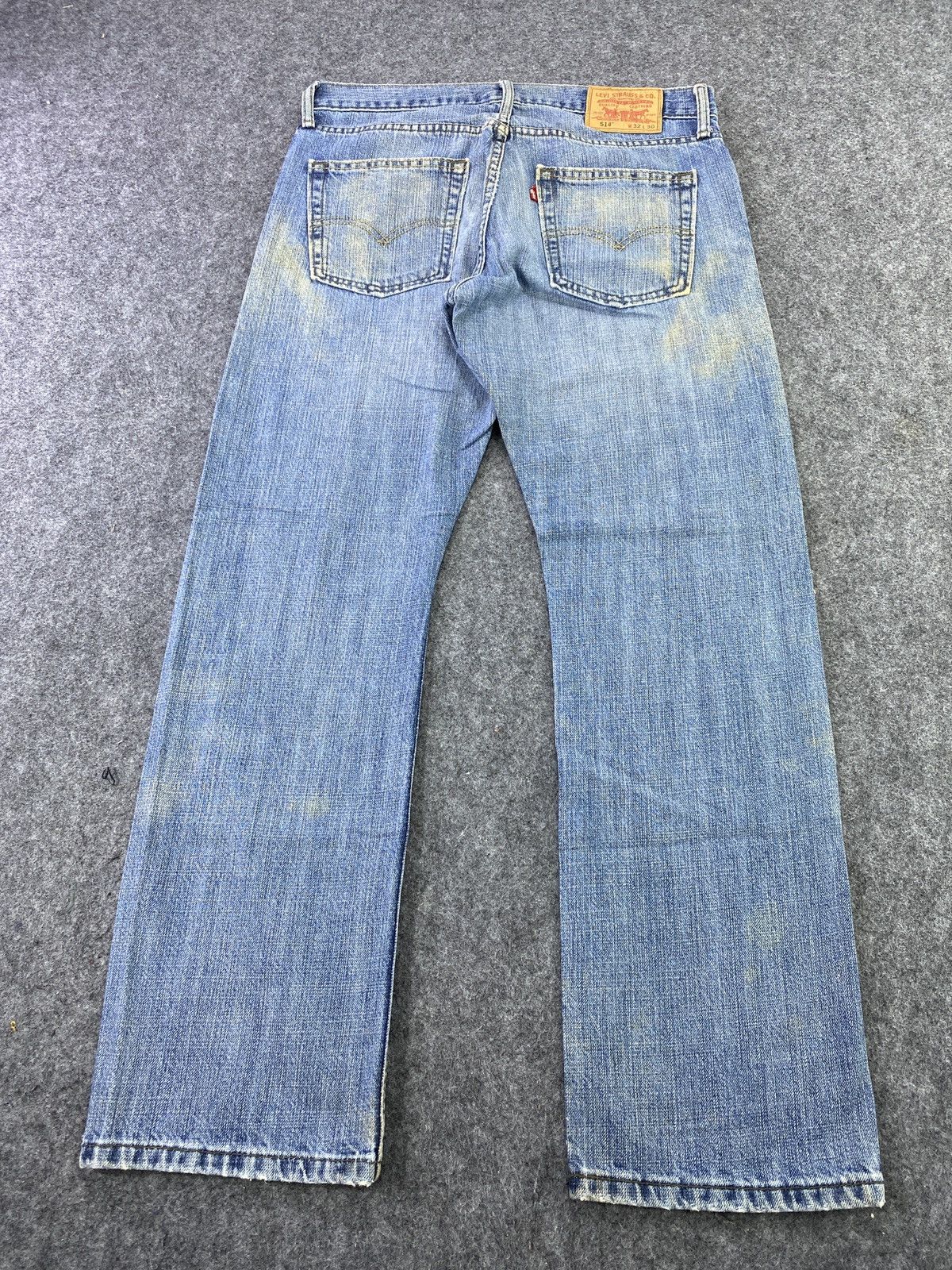 Jean × Levi's × Vintage VINTAGE LEVIS 514 RUSTY BLUE WASH JEANS 32x30- J022 Size US 33 - 4 Thumbnail