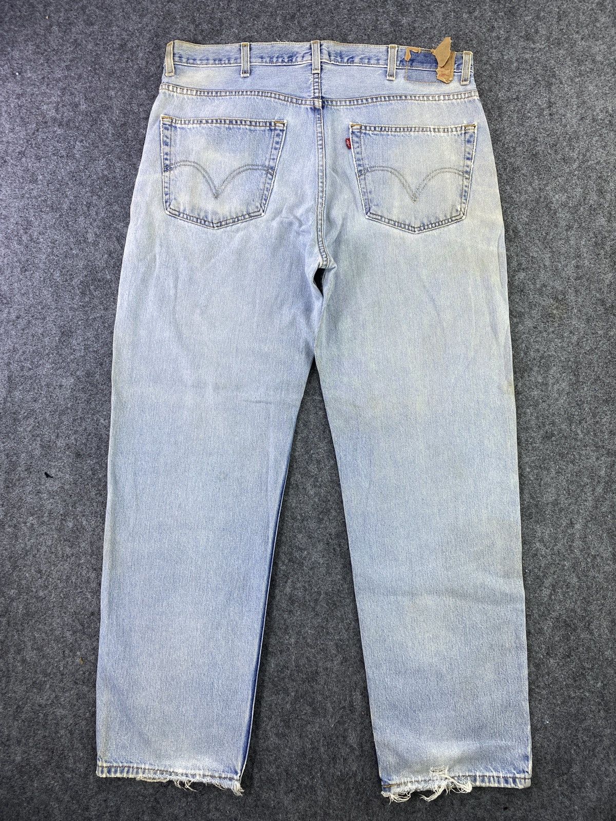 Jean × Levi's × Vintage VINTAGE LEVIS 550 RELAXED FIT JEANS - J027 Size US 39 - 3 Thumbnail