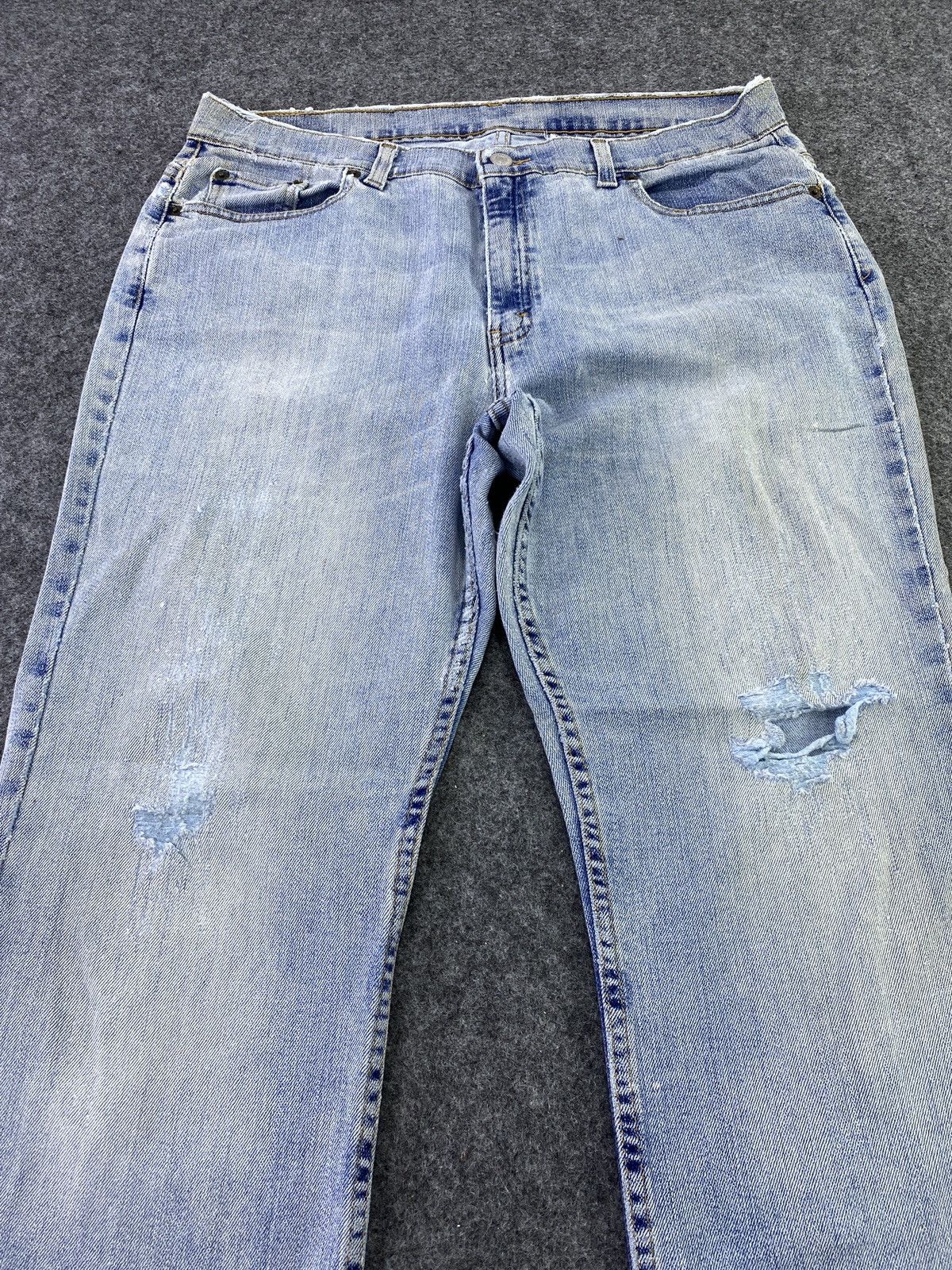Levi's × Vintage VINTAGE LEVI'S 515 BLUE WASH JEANS - J029 Size 34" / US 12 / IT 48 - 10 Thumbnail