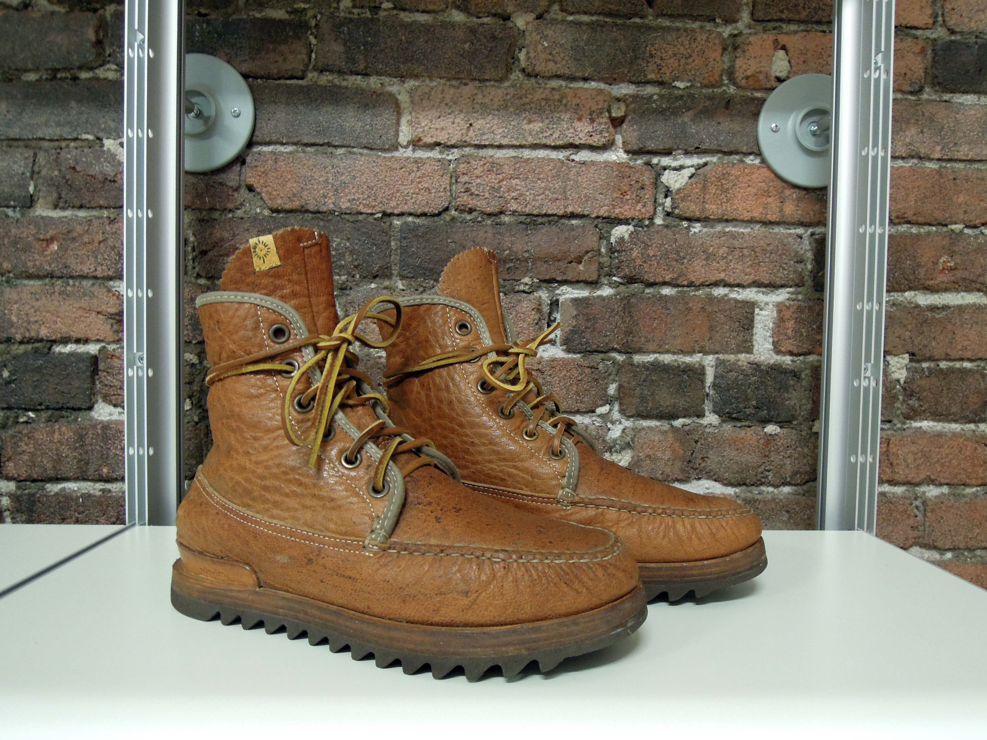Visvim Platte Boots Hi-Folk | Grailed