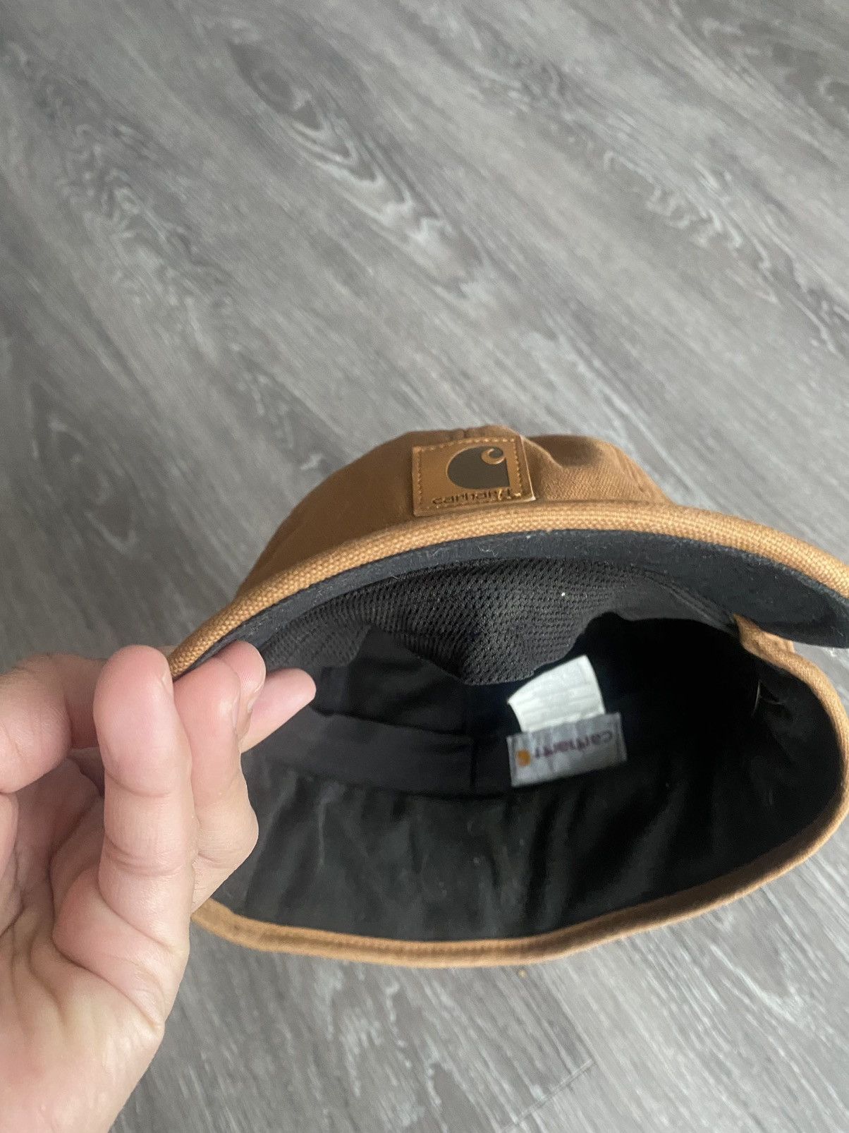Carhartt × Carhartt Wip × Vintage Carhartt Hunting Insulated Trapper Hat Brown Cap Size ONE SIZE - 7 Thumbnail