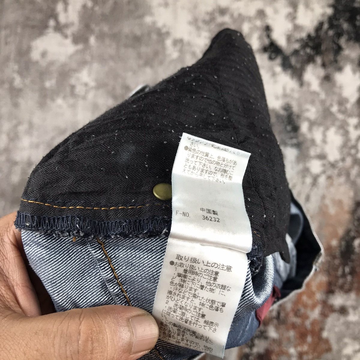 Japanese Brand Vintage Japanese Whole 9 Nice Design Punk Style Denim Jeans Size US 29 - 18 Thumbnail