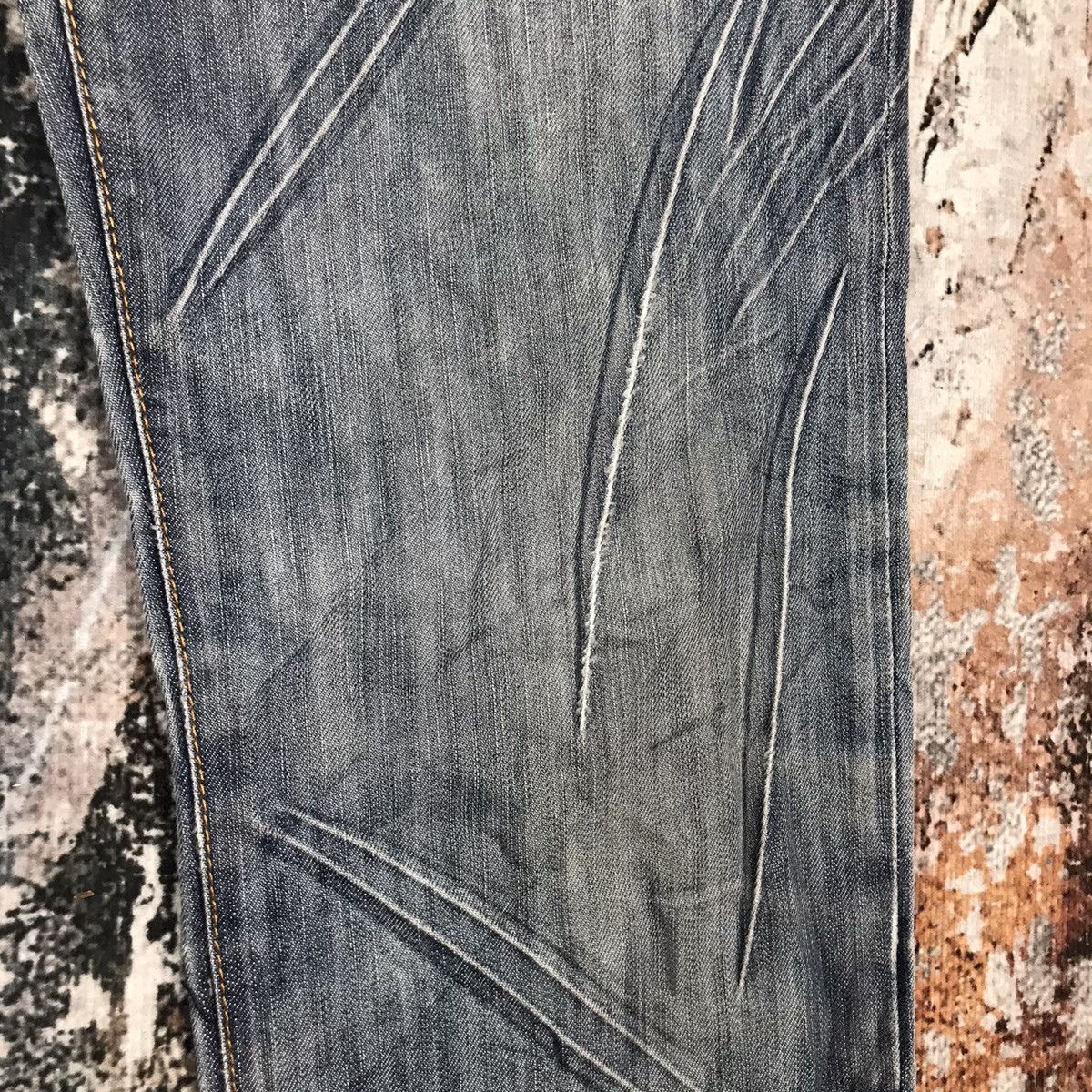 Japanese Brand Vintage Japanese Whole 9 Nice Design Punk Style Denim Jeans Size US 29 - 8 Thumbnail