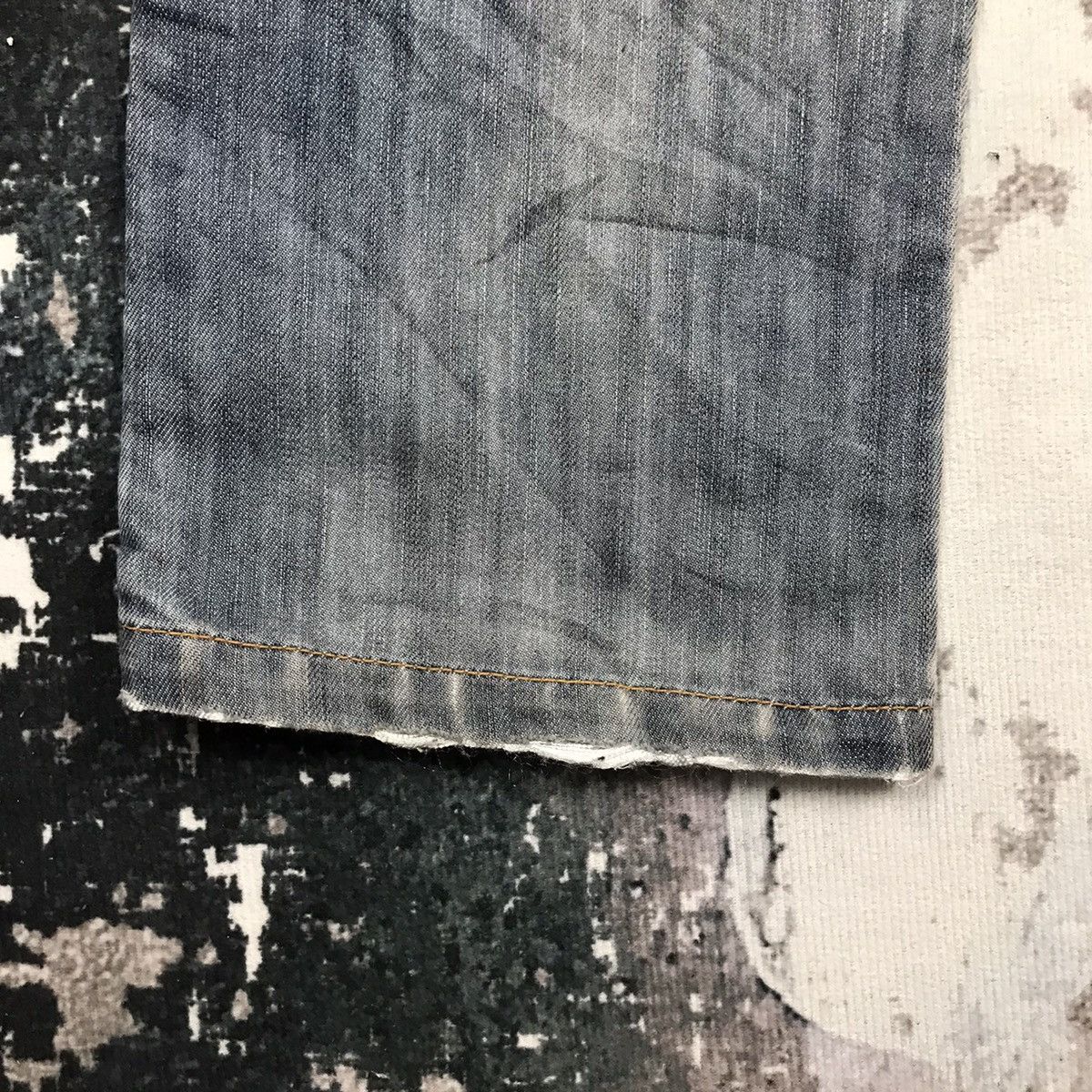 Japanese Brand Vintage Japanese Whole 9 Nice Design Punk Style Denim Jeans Size US 29 - 14 Thumbnail