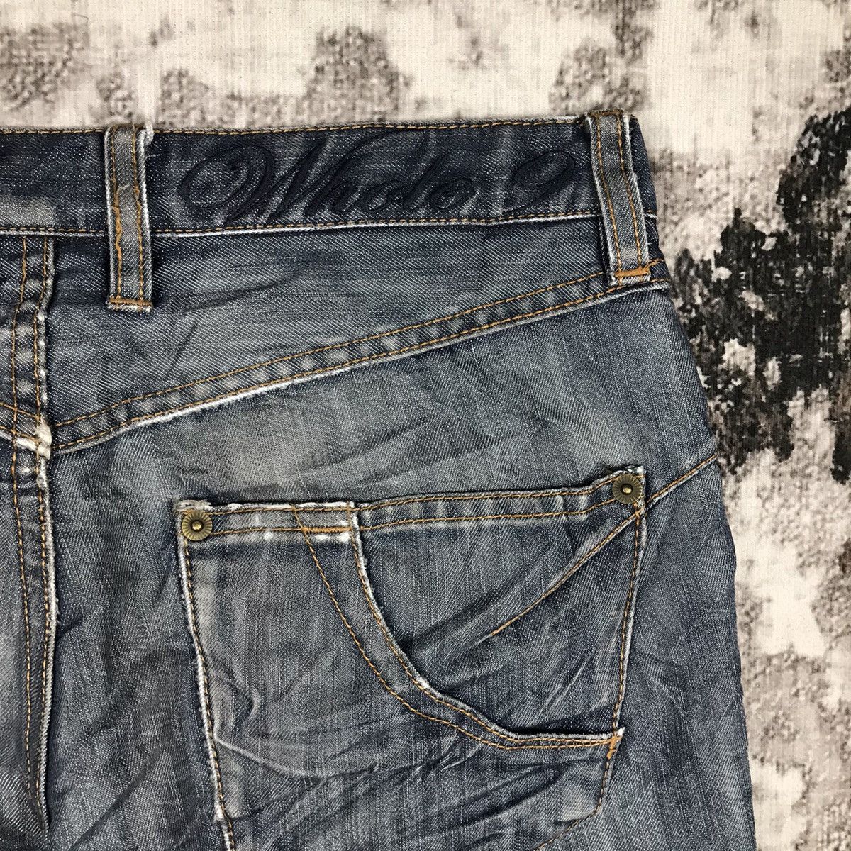 Japanese Brand Vintage Japanese Whole 9 Nice Design Punk Style Denim Jeans Size US 29 - 11 Thumbnail