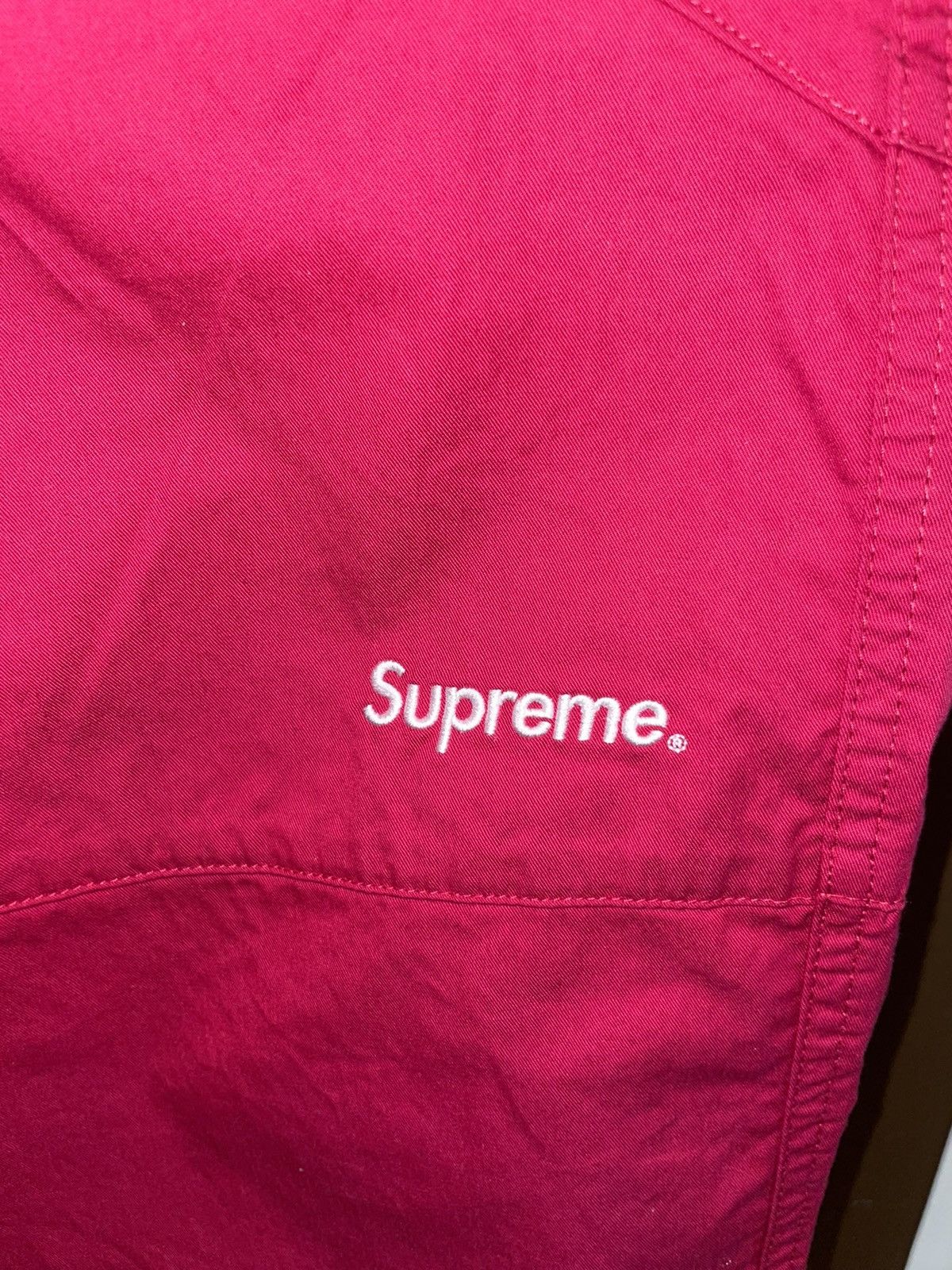 Supreme Red Supreme Cotton Cinch Pants Size US 36 / EU 52 - 3 Thumbnail