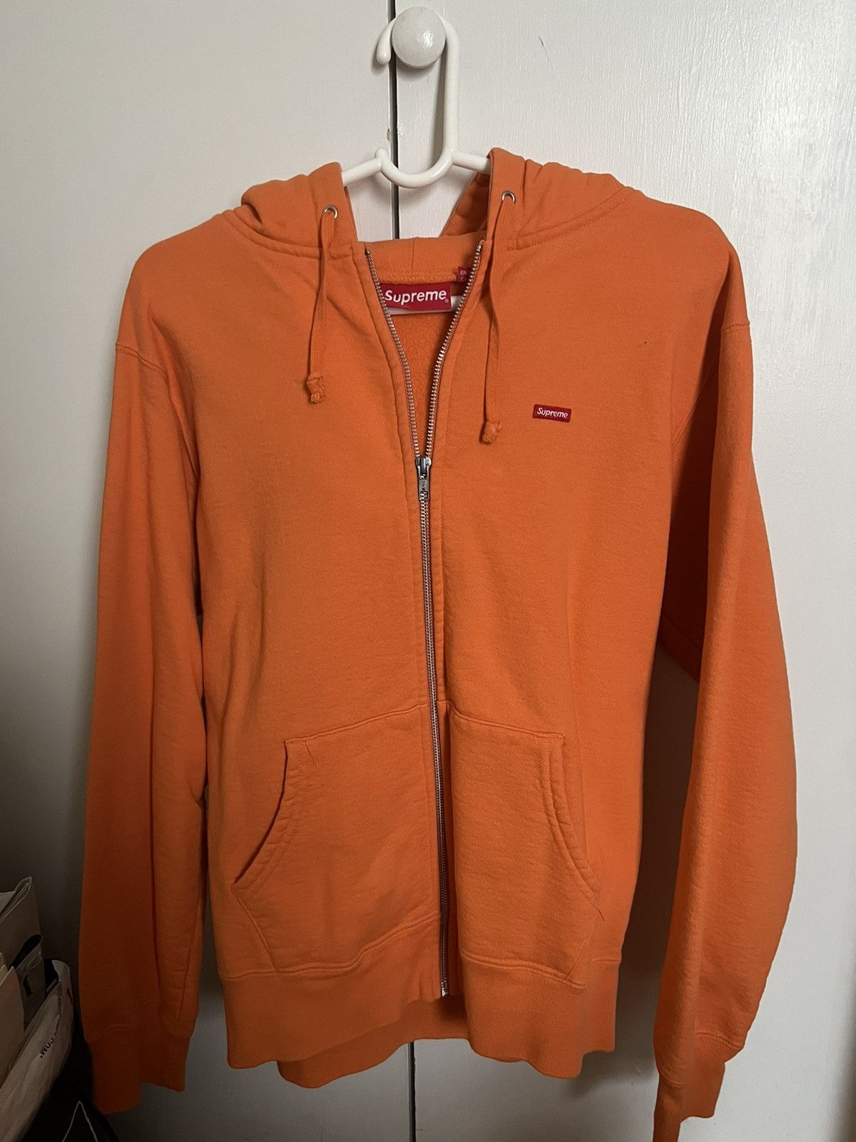 Supreme Supreme small box logo zip up hoodie Medium Size US M / EU 48-50 / 2 - 1 Thumbnail