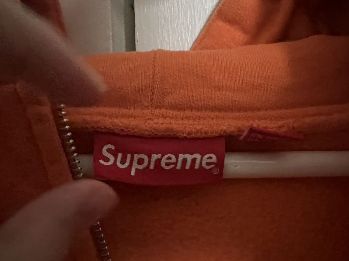Supreme Supreme small box logo zip up hoodie Medium Size US M / EU 48-50 / 2 - 3 Thumbnail