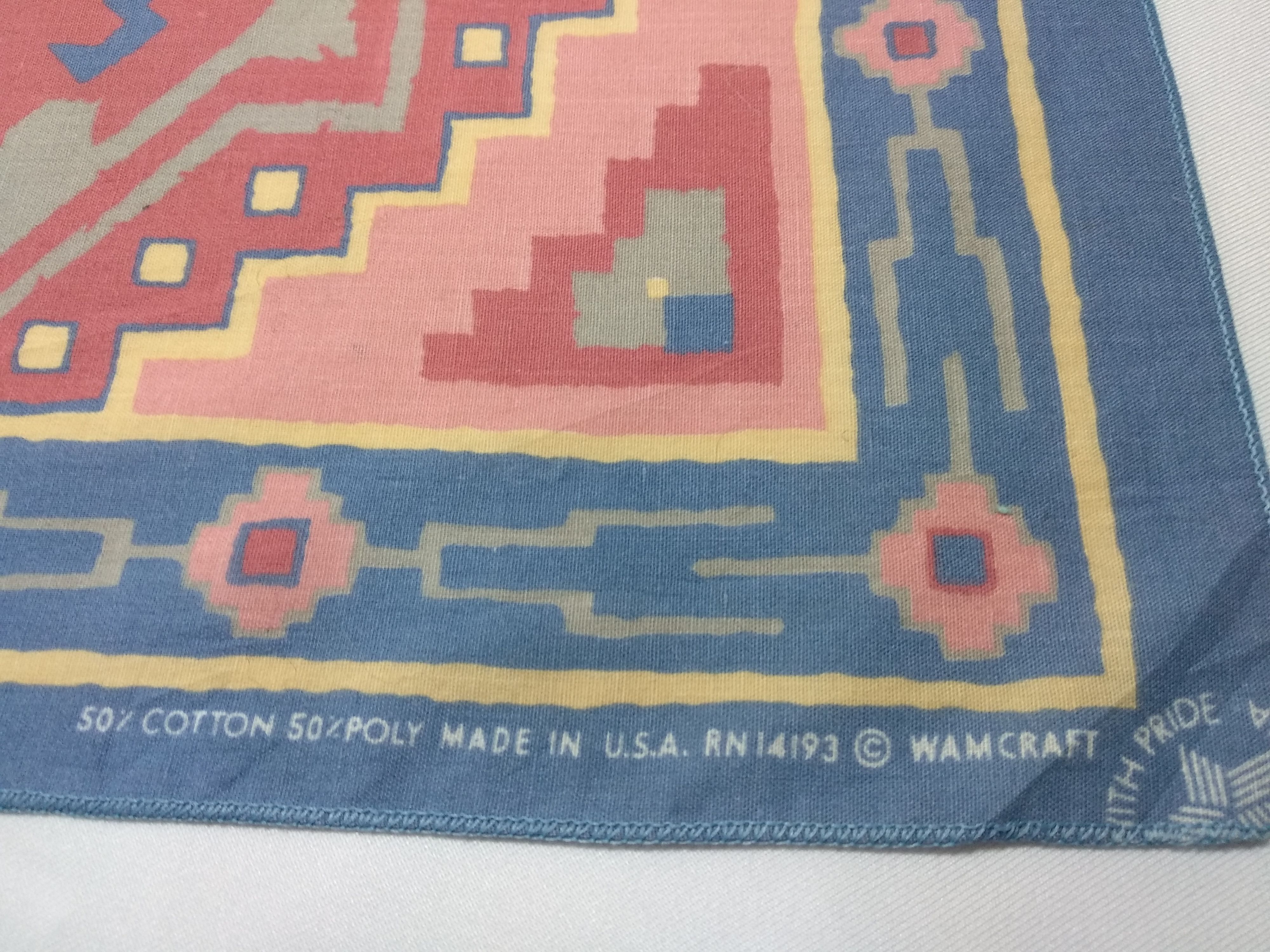 Vintage Paisley Handkerchief/Neckerchief/Bandana - HK171