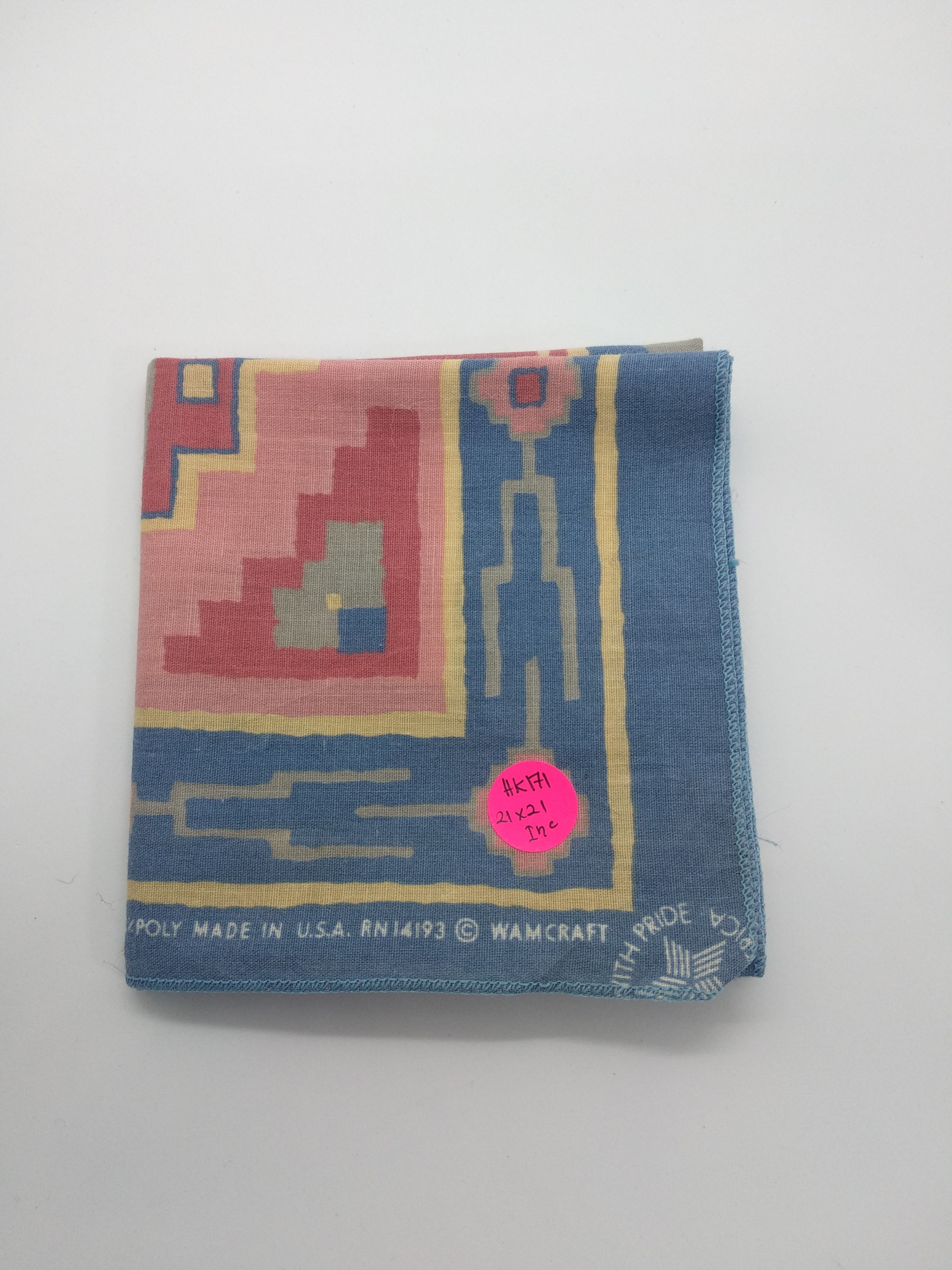 Vintage Paisley Handkerchief/Neckerchief/Bandana - HK171